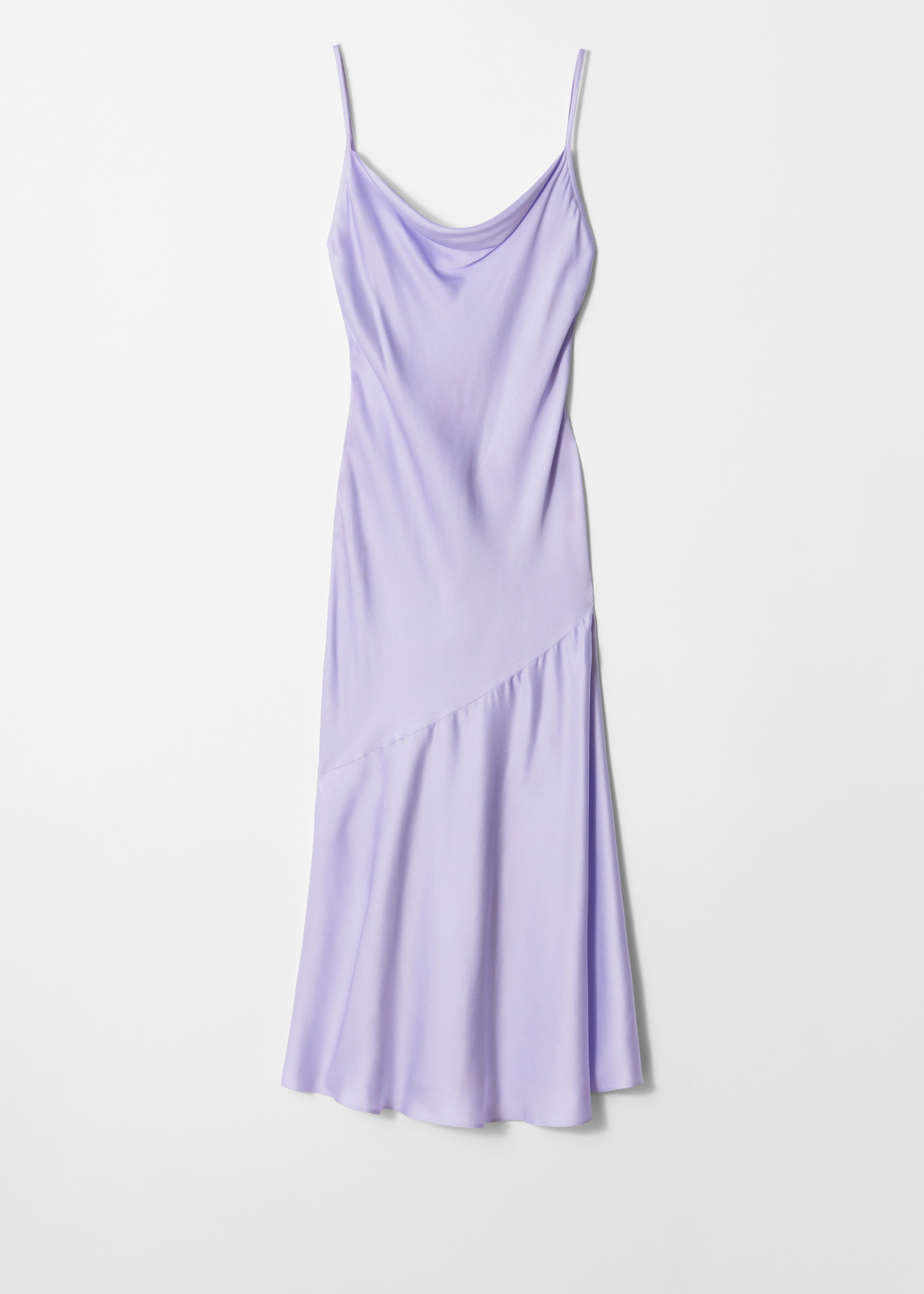 Satin Slip Midi Dress