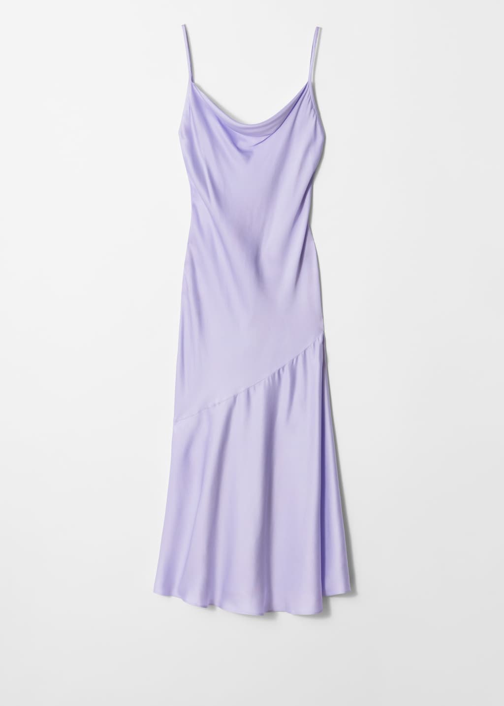 Vestido midi lencero de satén - Estampado de leopardo - Bodegón