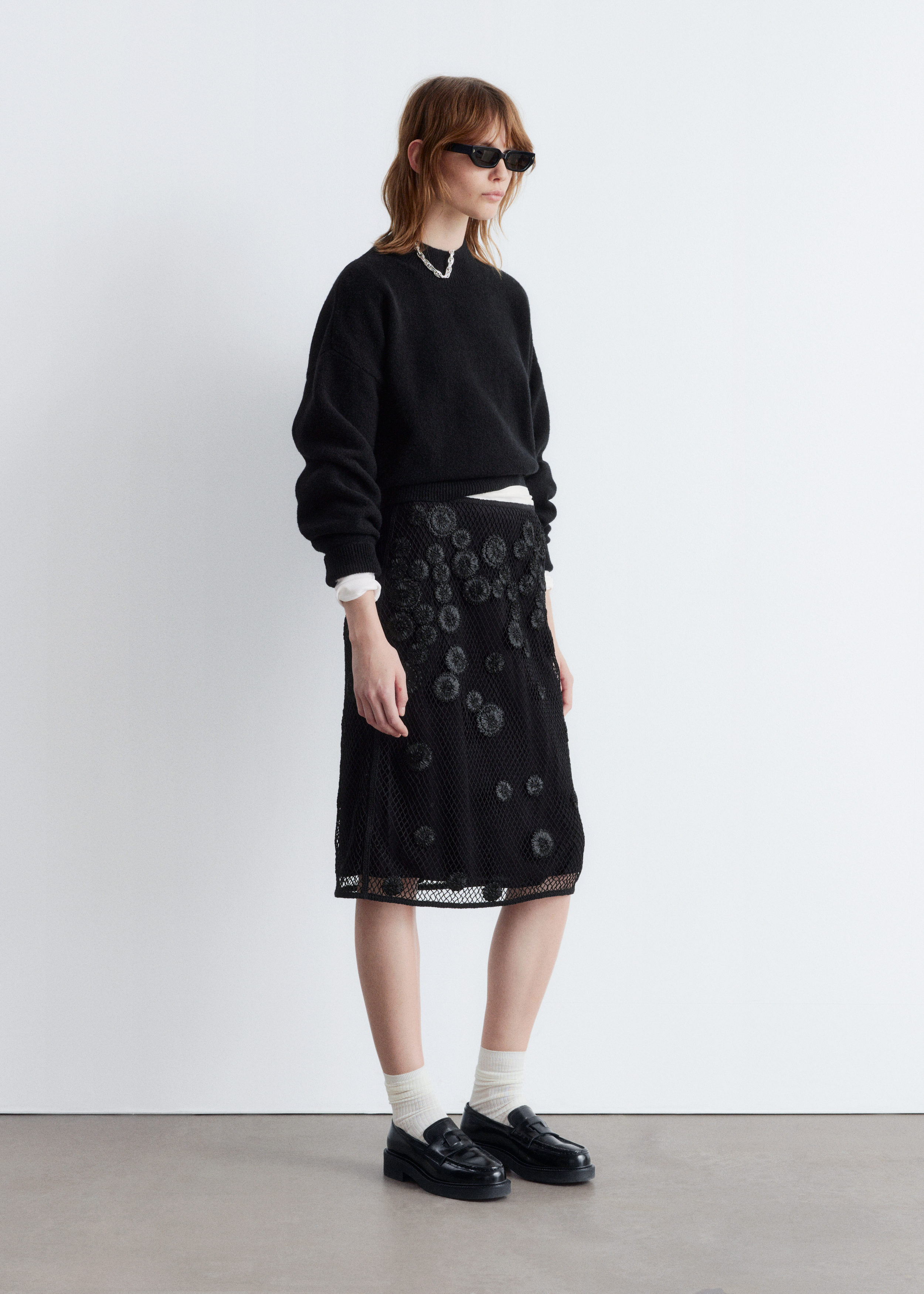 Image of Mock-Neck Sweater