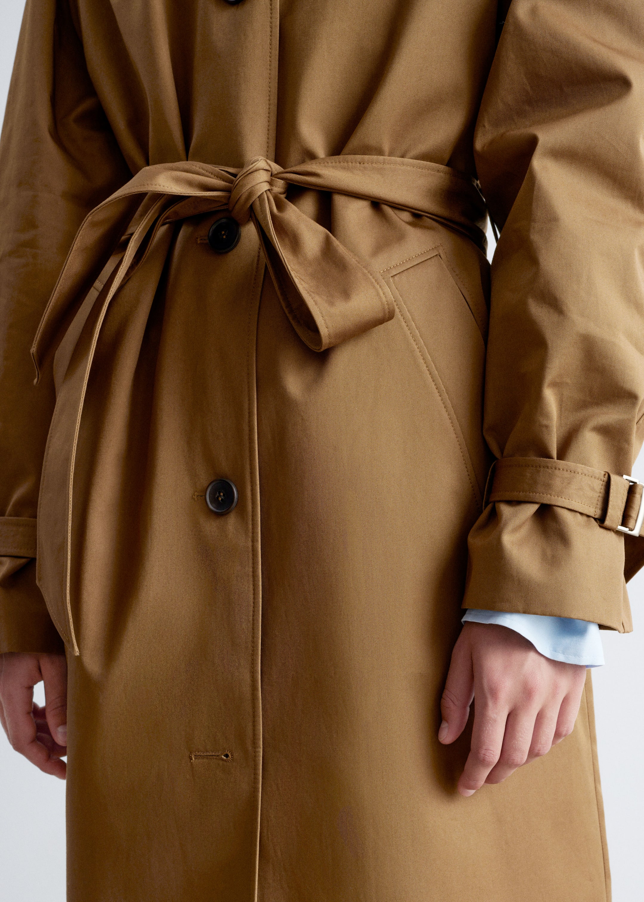 Zobrazit větší obrázek: Belted Car Coat - Medium Brown - ŽENY | H&M CZ 2