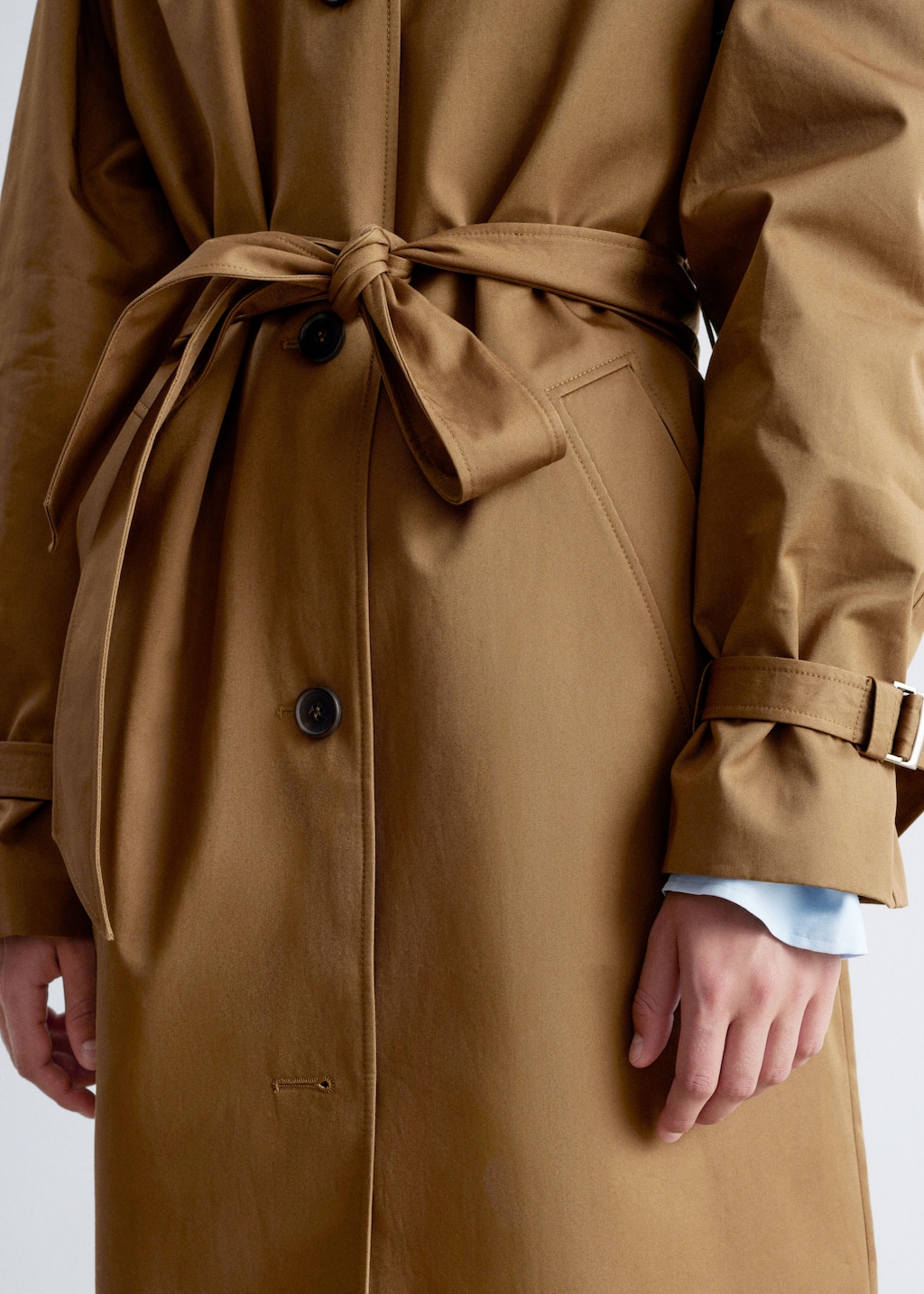 Image of Belted Car Coat