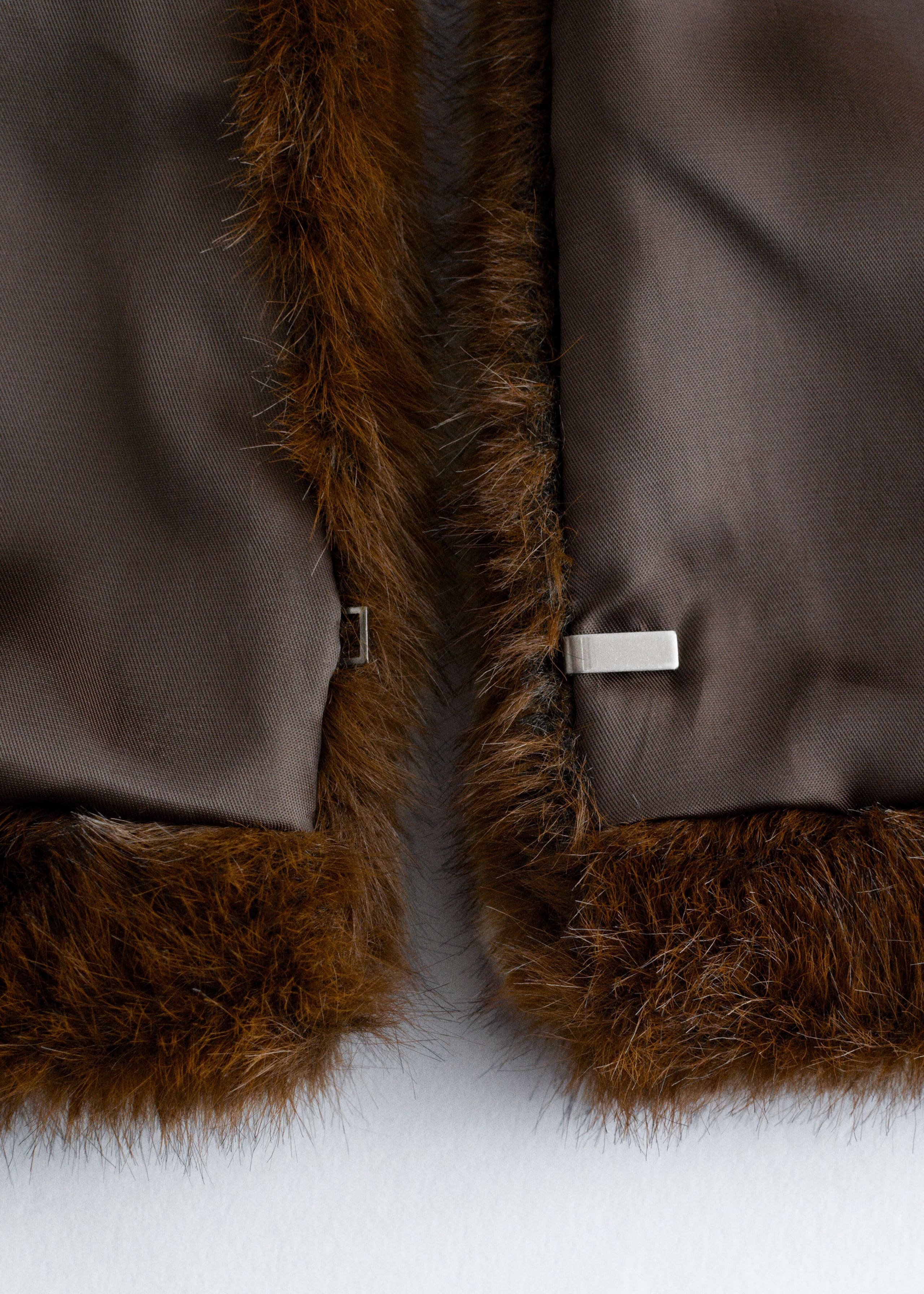 Image of Faux Fur Bib Collar