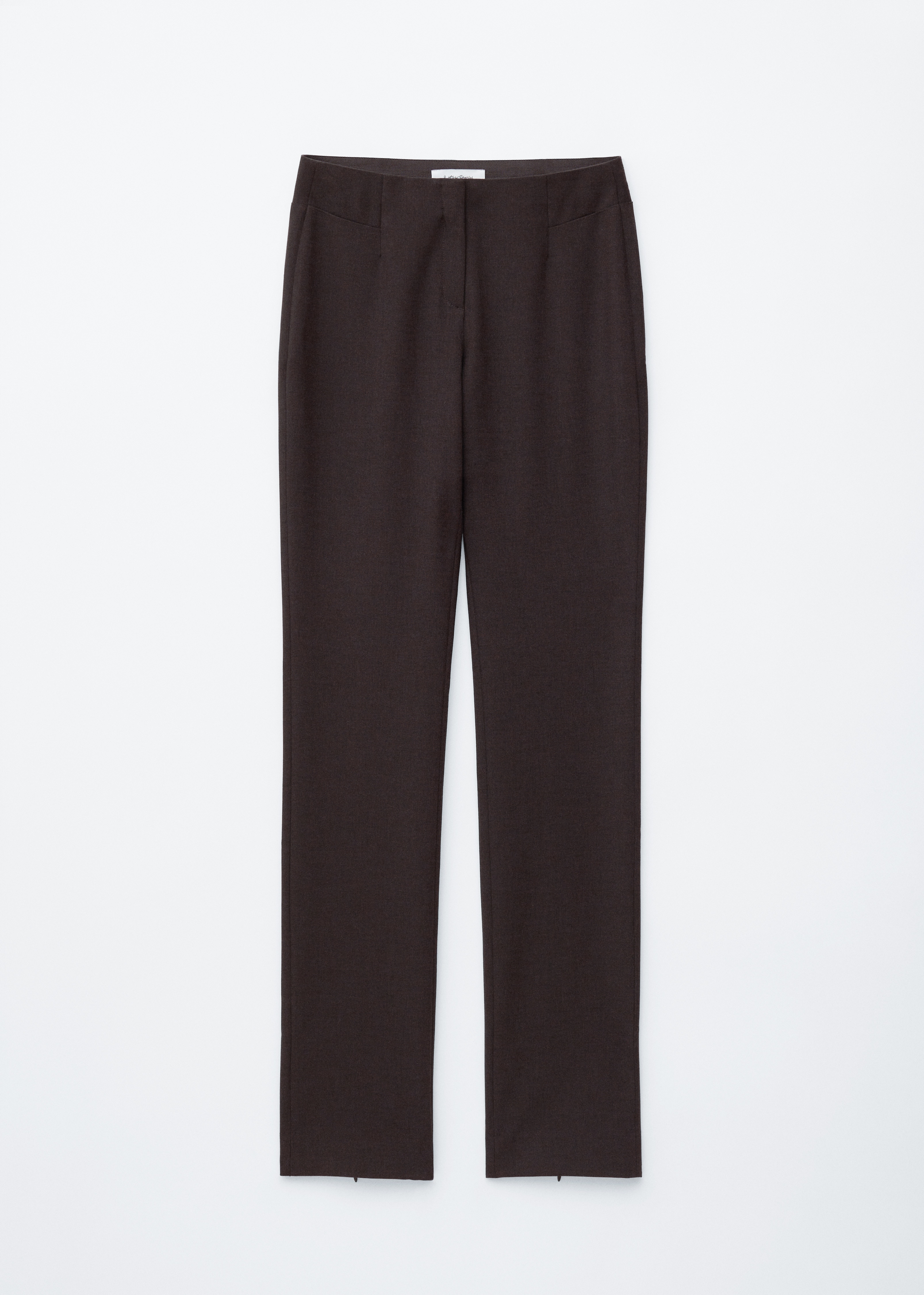 Szűk szabású nadrágok - Dark Brown