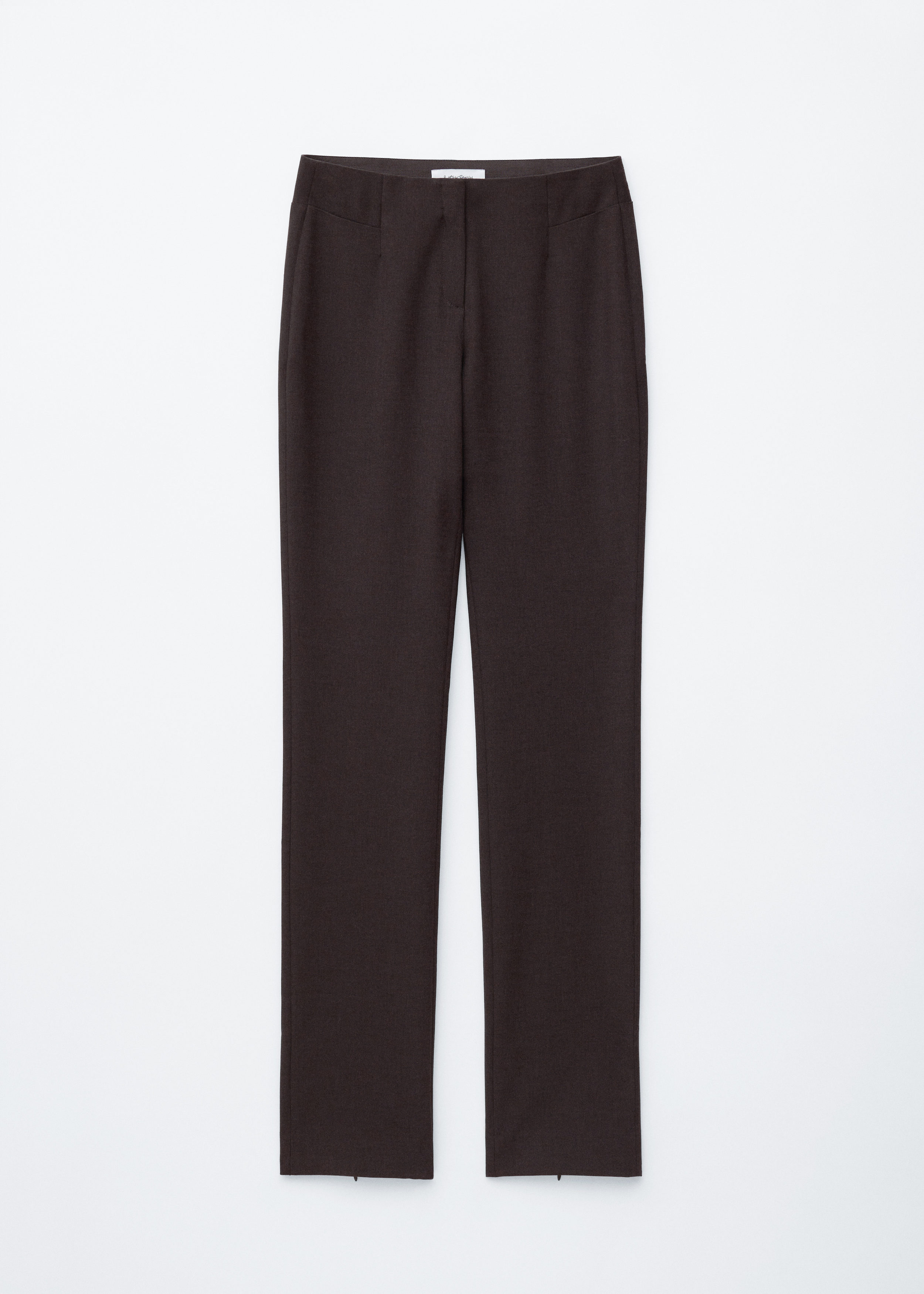 Tailored Slim-Leg Trousers