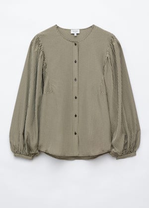 Grey/Green/Checked