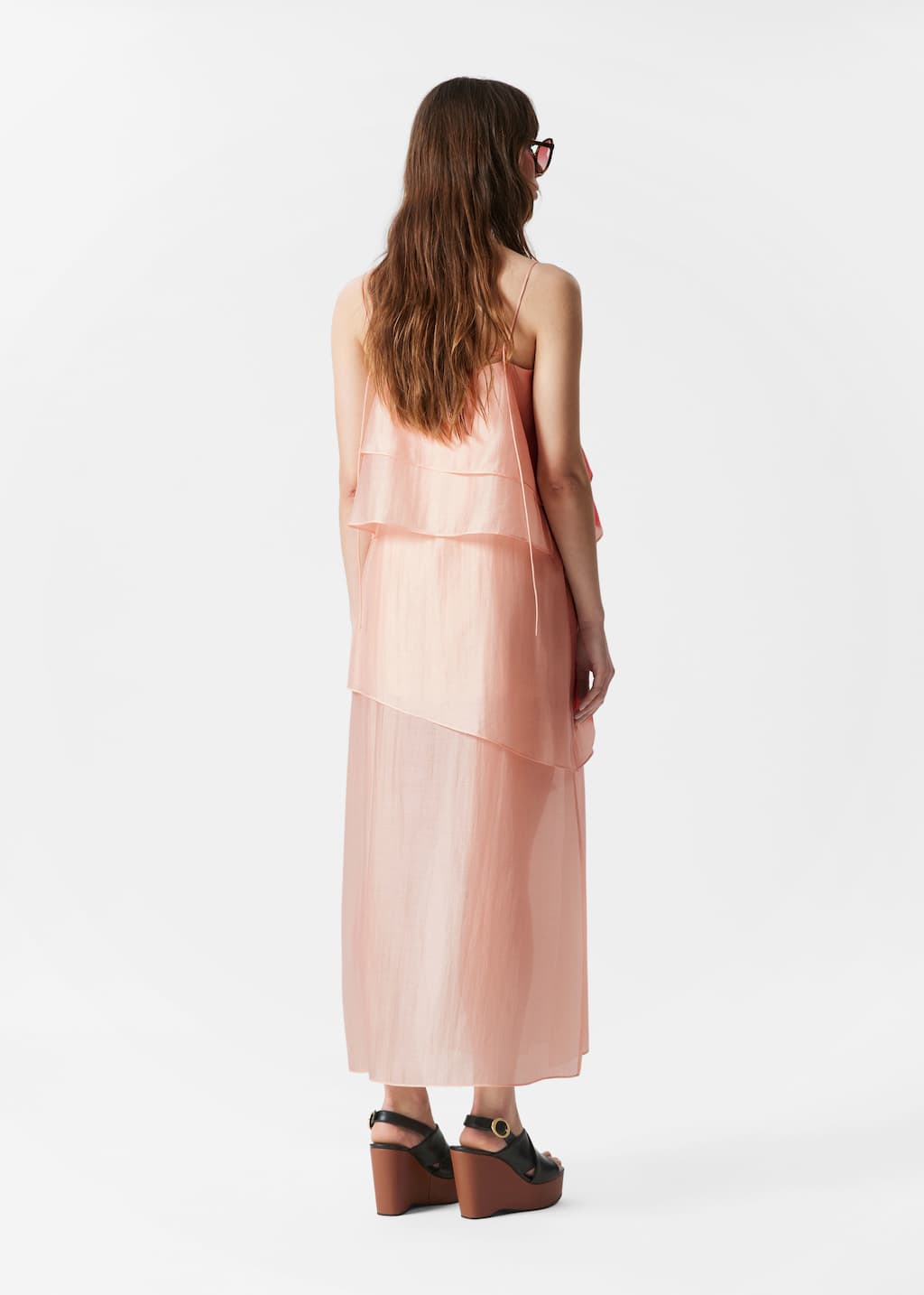 Image of Maxikleid mit Blumenapplikation
