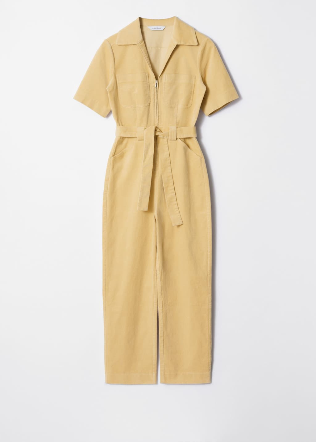 Image of Cord-Jumpsuit mit Gürtel