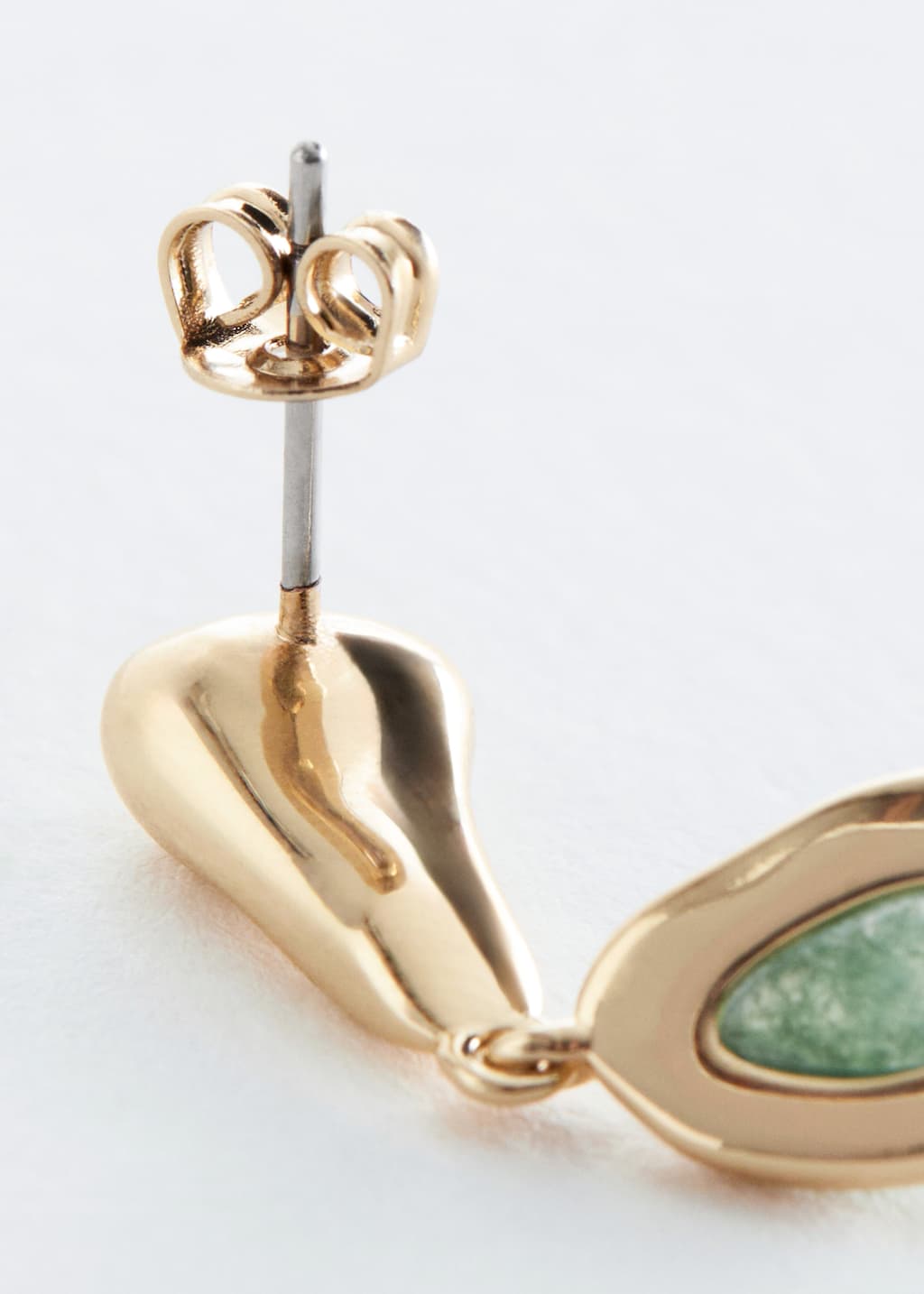Image of Stone Pendant Earrings