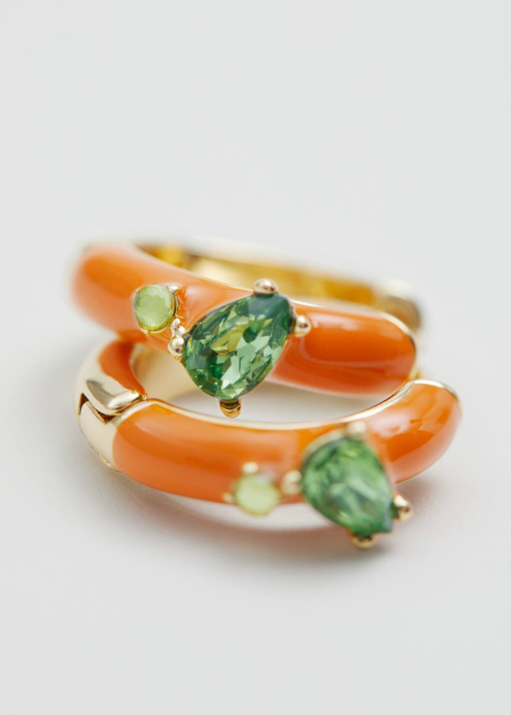 Vibrant Hoop Earrings - {{variantName}} - Descriptive Detail