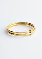 Gold/White