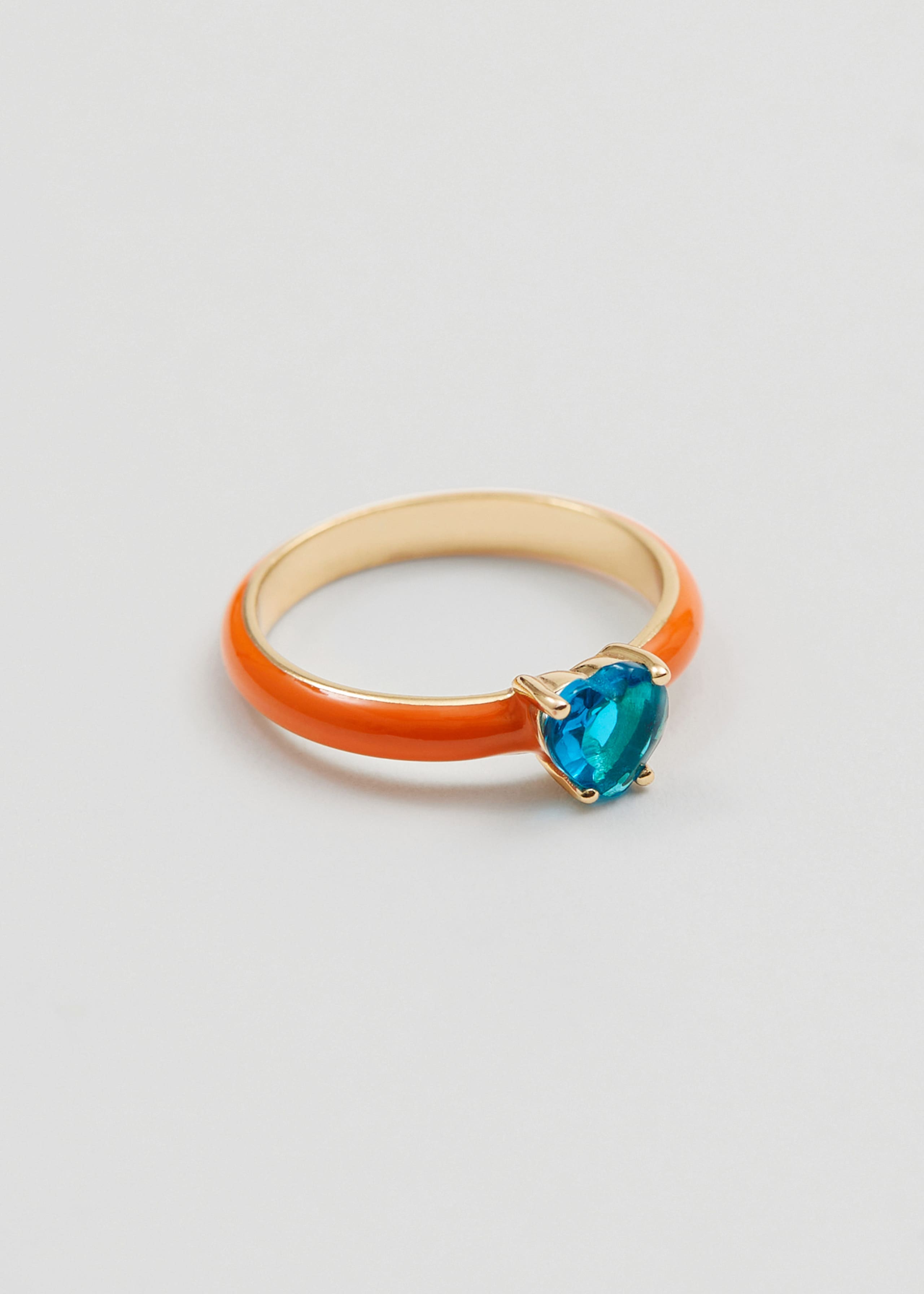 Bague éclatante - Orange - Still Life