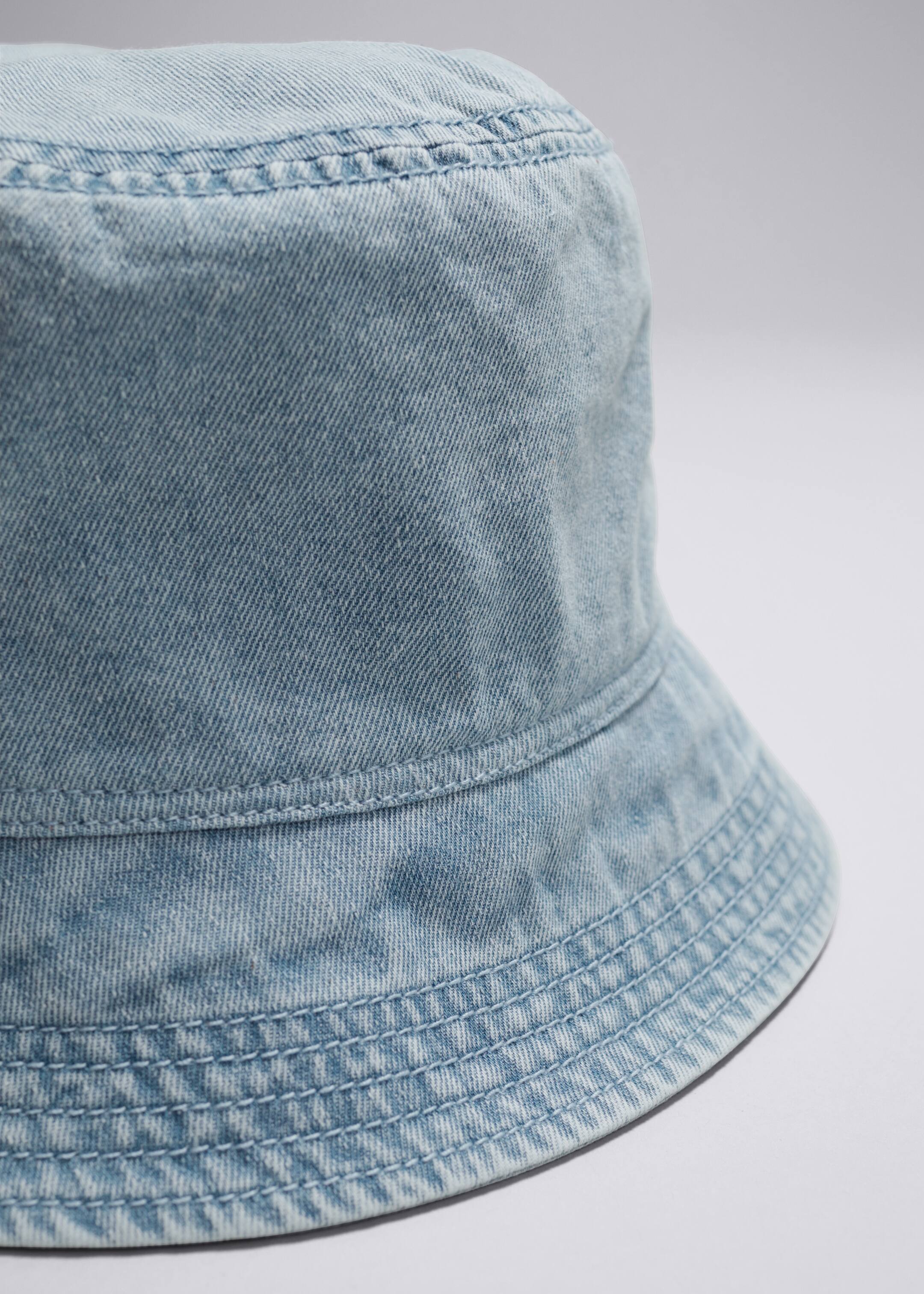 Zobacz większy obraz: Dżinsowy kapelusz bucket hat - Sprany niebieski - ONA | H&M PL 2