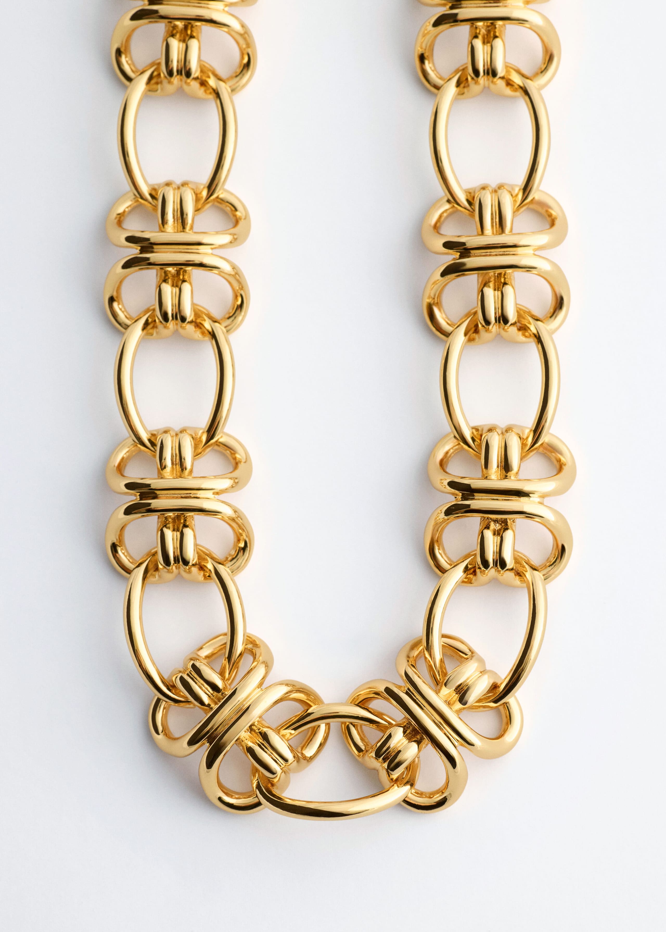Collier à maillons entrelacés - {{variantName}} - Descriptive Detail