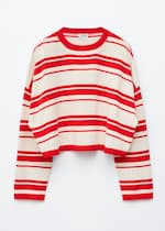 White/Red Stripes