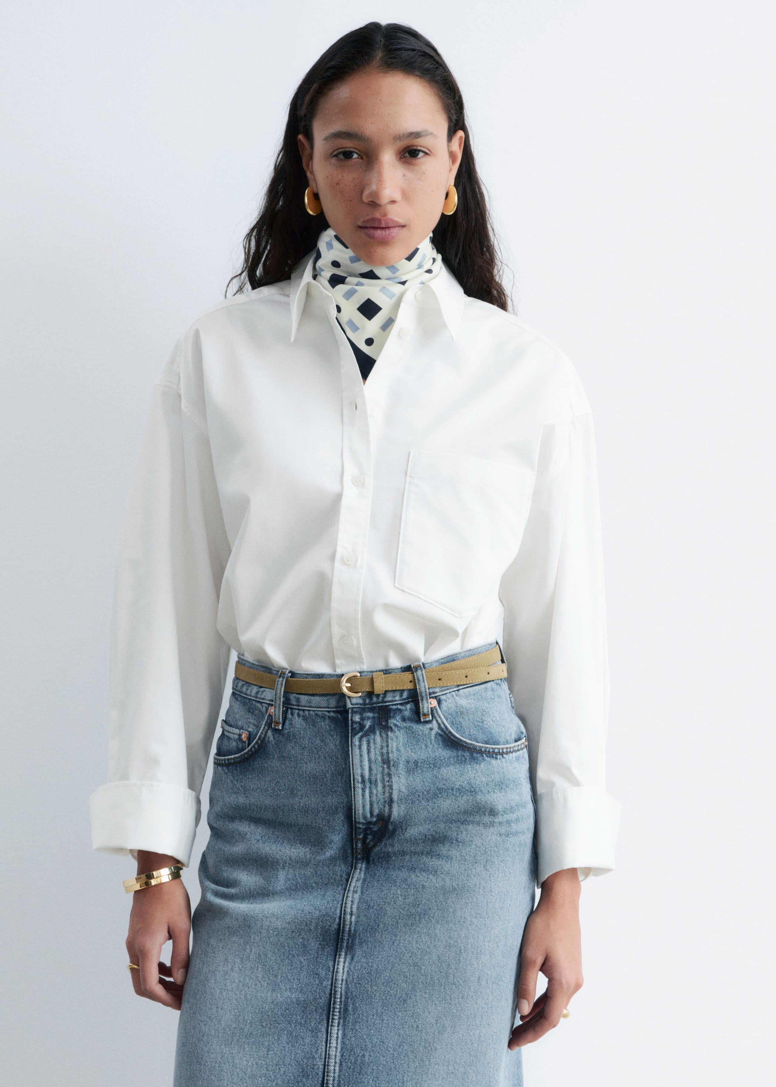 Image of Bomullsskjorta