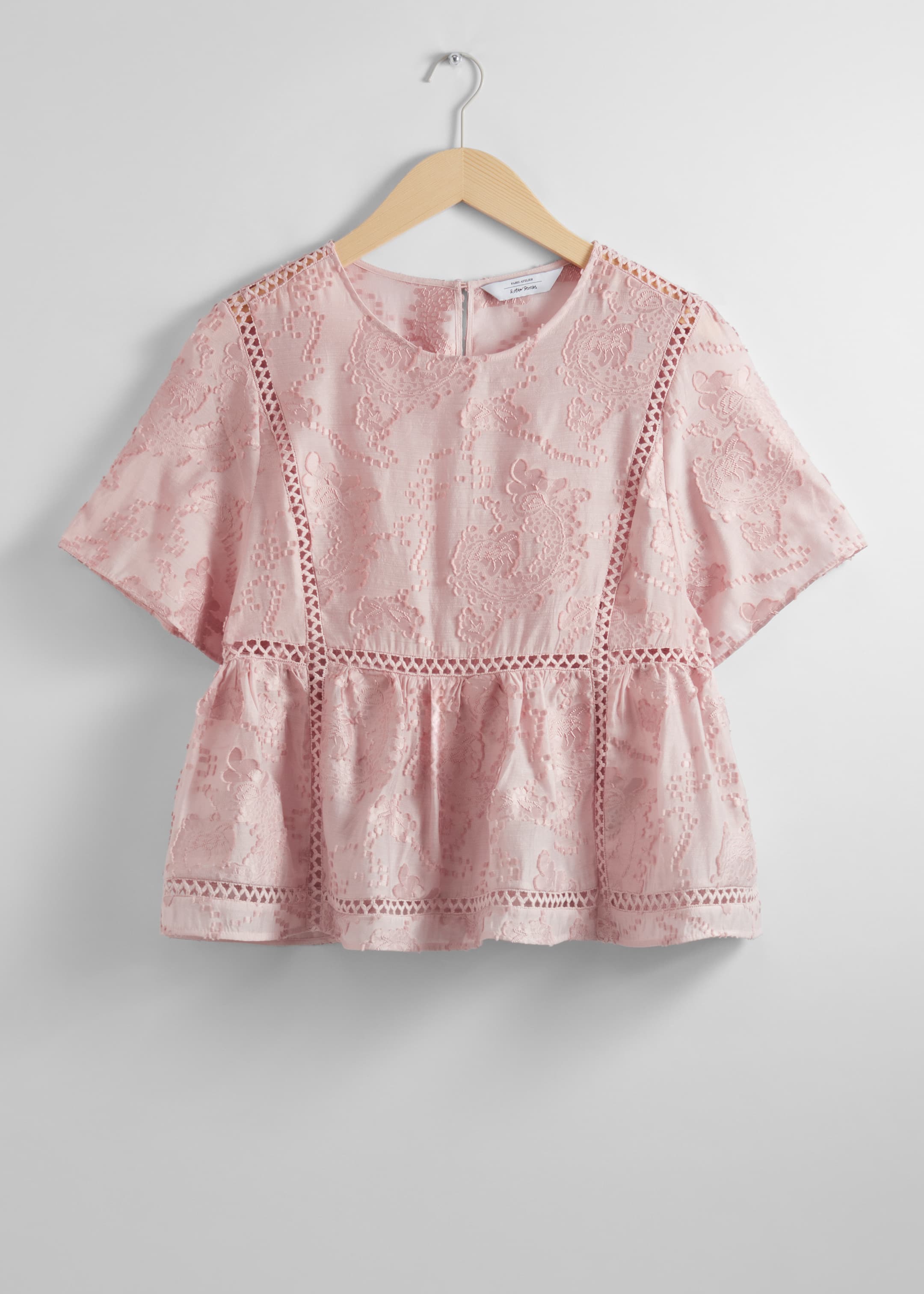 Größeres Bild ansehen: Strukturiertes Oberteil - Altrosa - Ladies | H&M DE 1