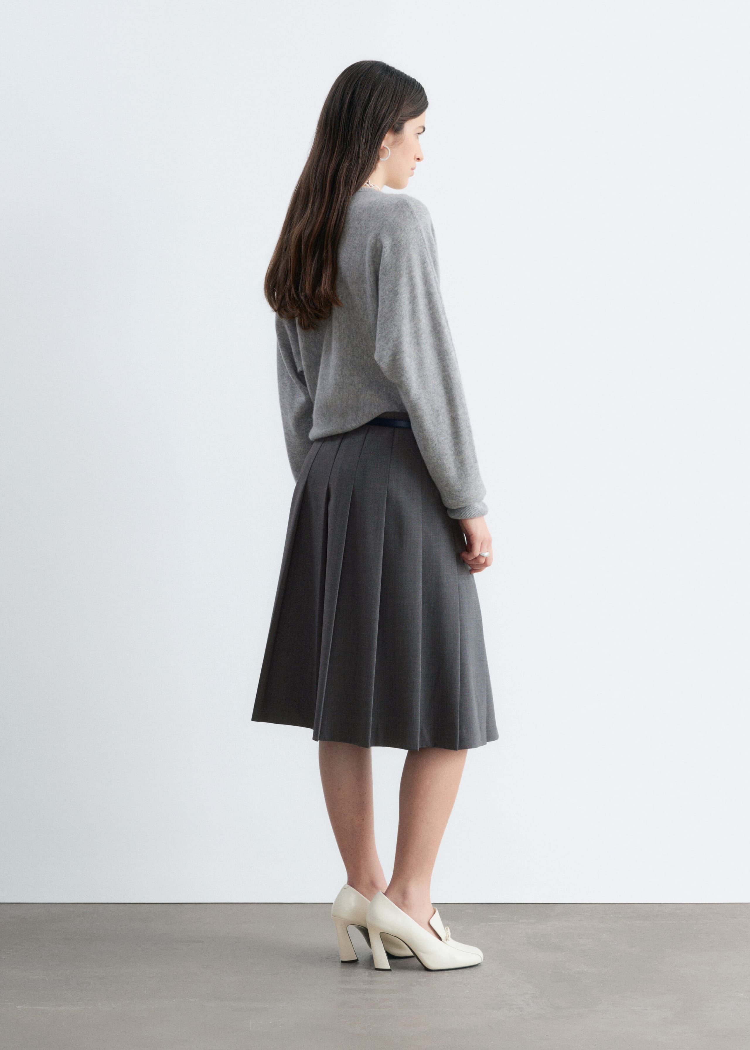 Cashmere Cardigan - Grey - Still Life
