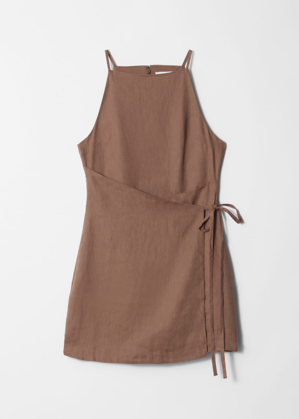 Image of Robe courte en lin
