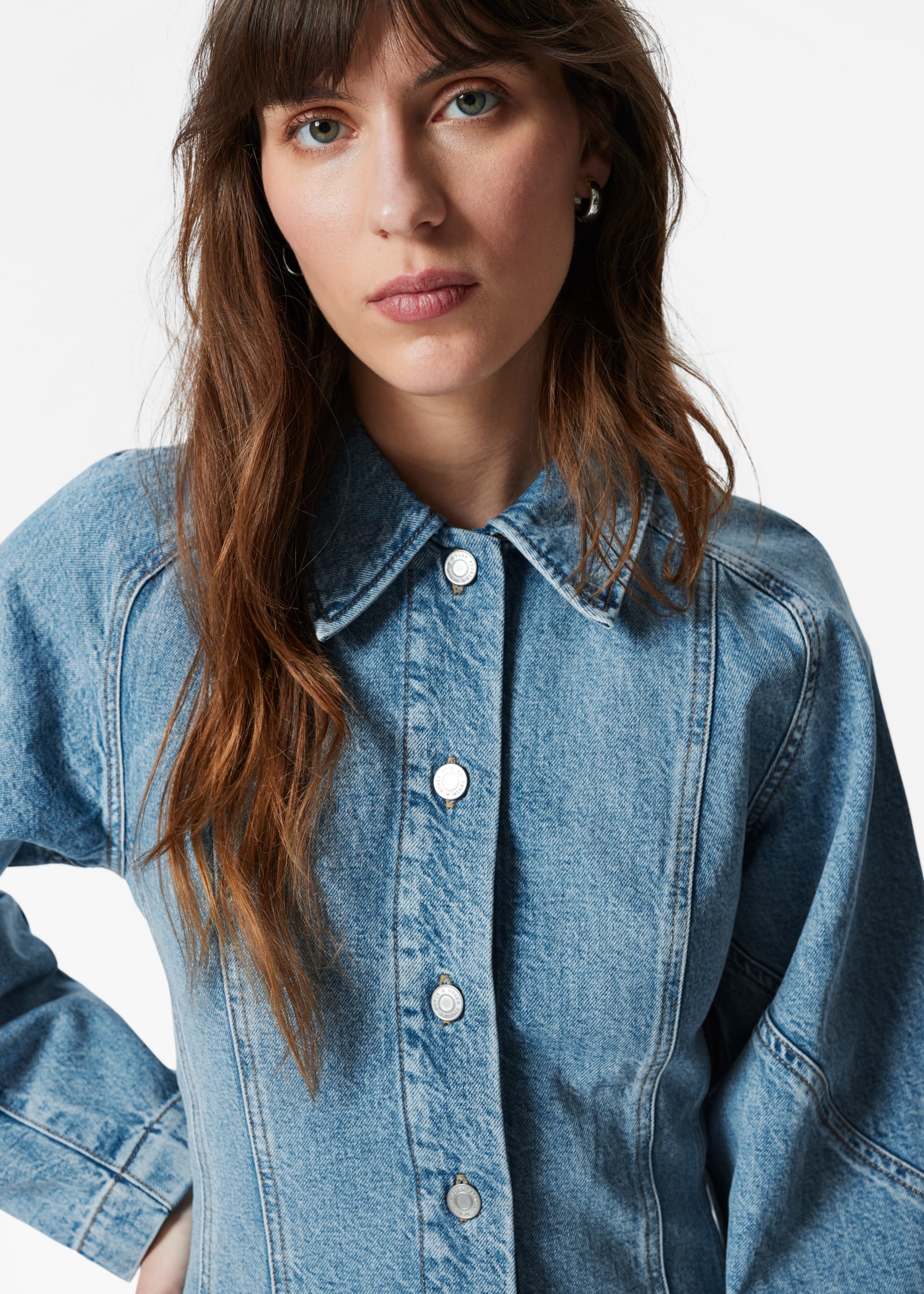 Visualizza immagine più grande: Mini chemisier in denim - Azzurro - DONNA | H&M IT 3