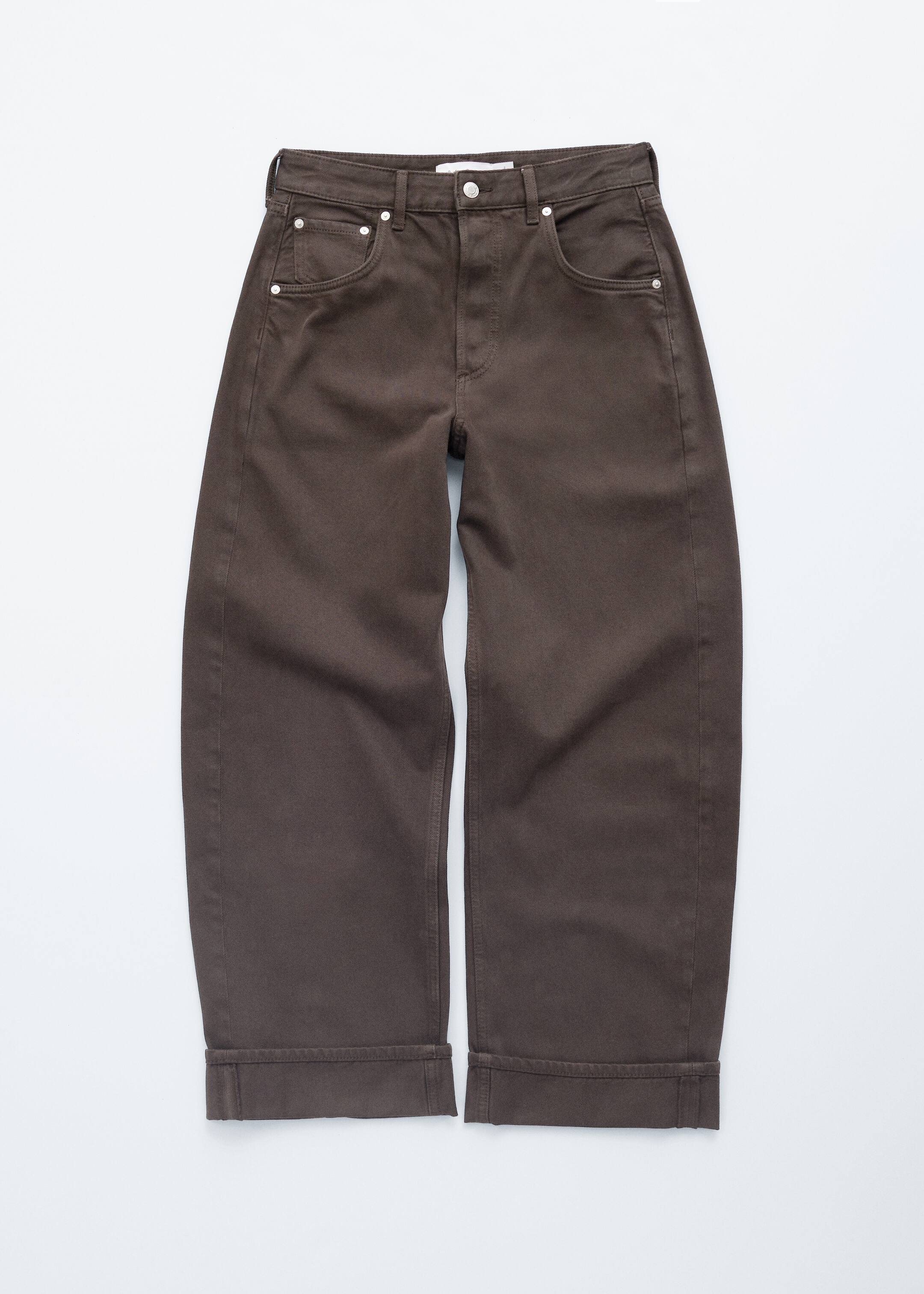 Agrandir l'image: Jean barrel - Marron foncé - FEMME | H&M FR 7