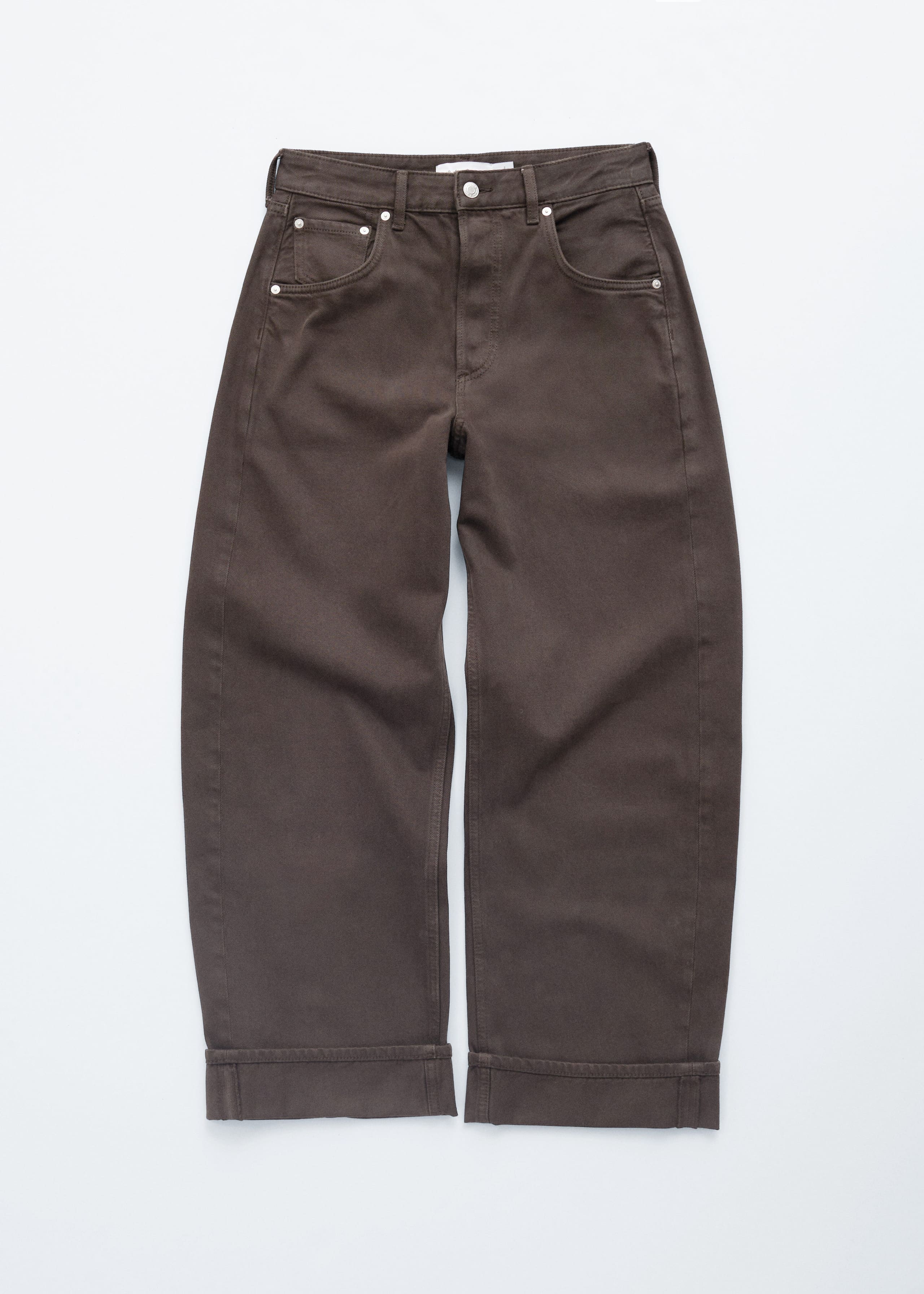 Image of Barrel-Leg Jeans