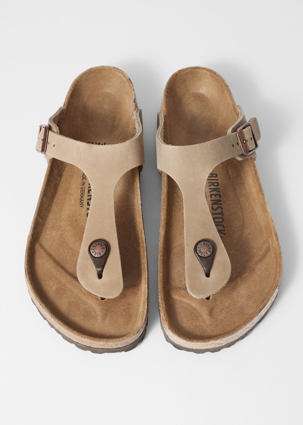 Image of BirkenstockGizehLeoiThongSandals