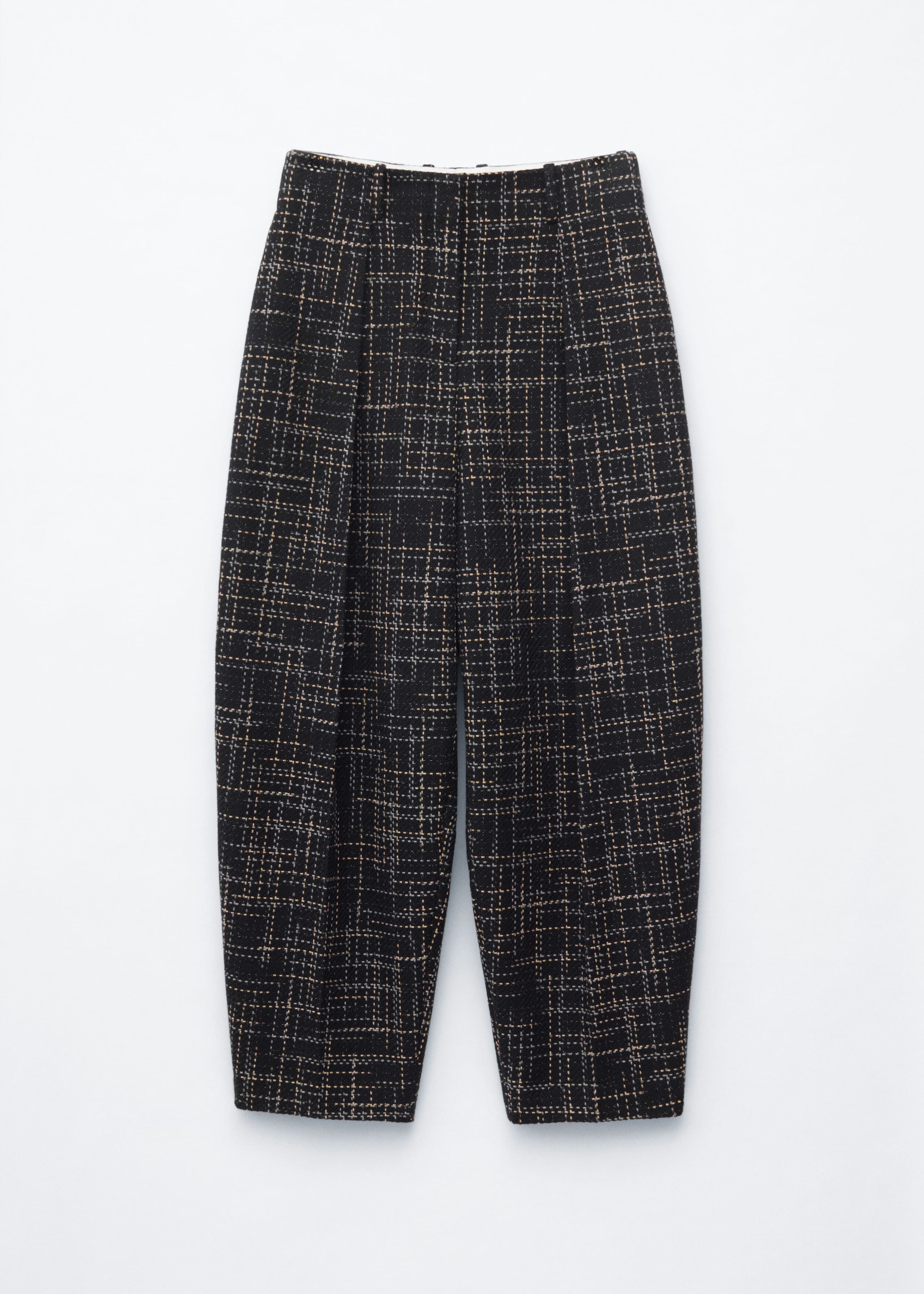 Image of Tweed Volume Trousersf