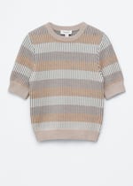 Beige/strepen
