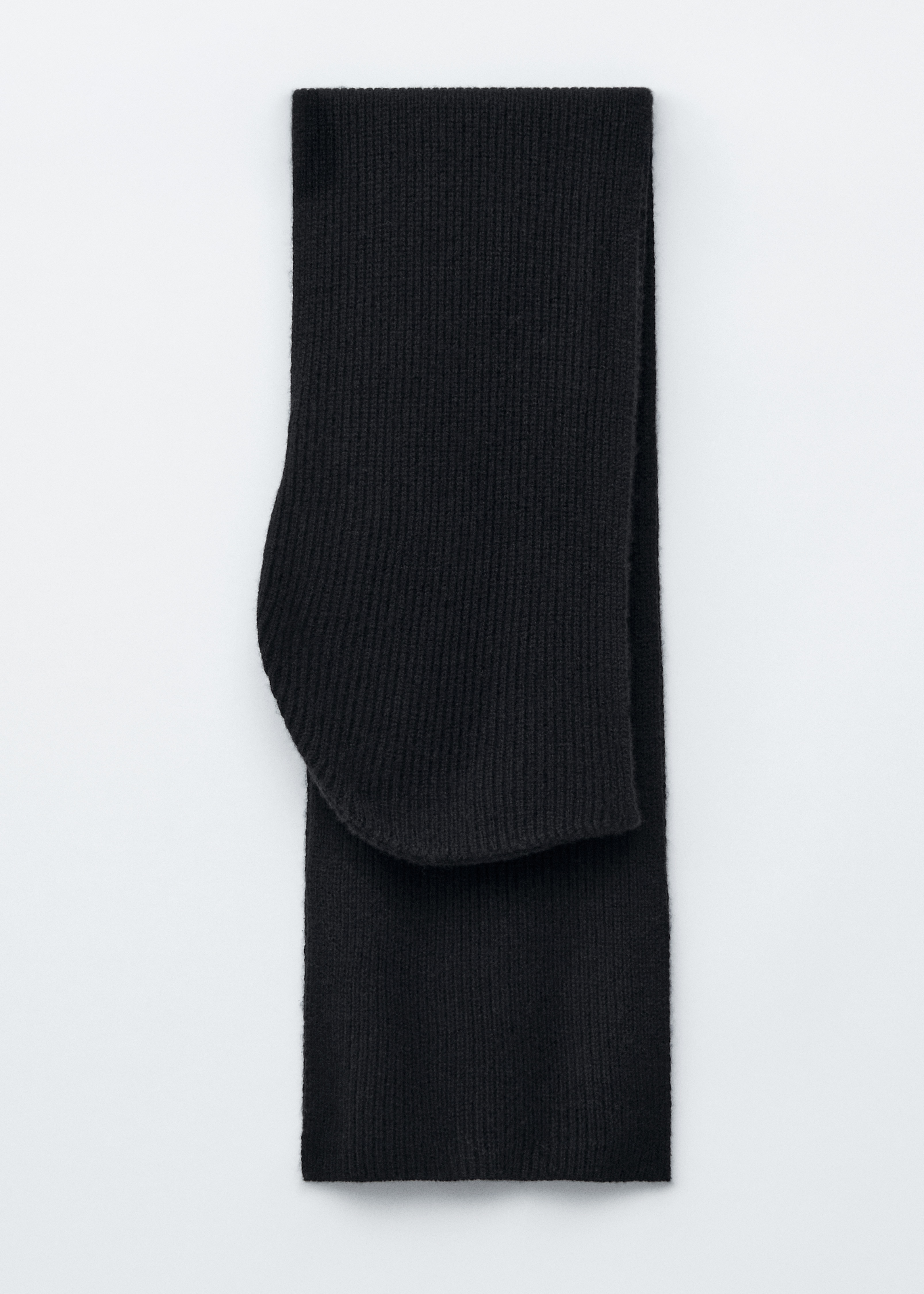 Hooded Wool Scarf - Black/Blue/Mahogany/Stone