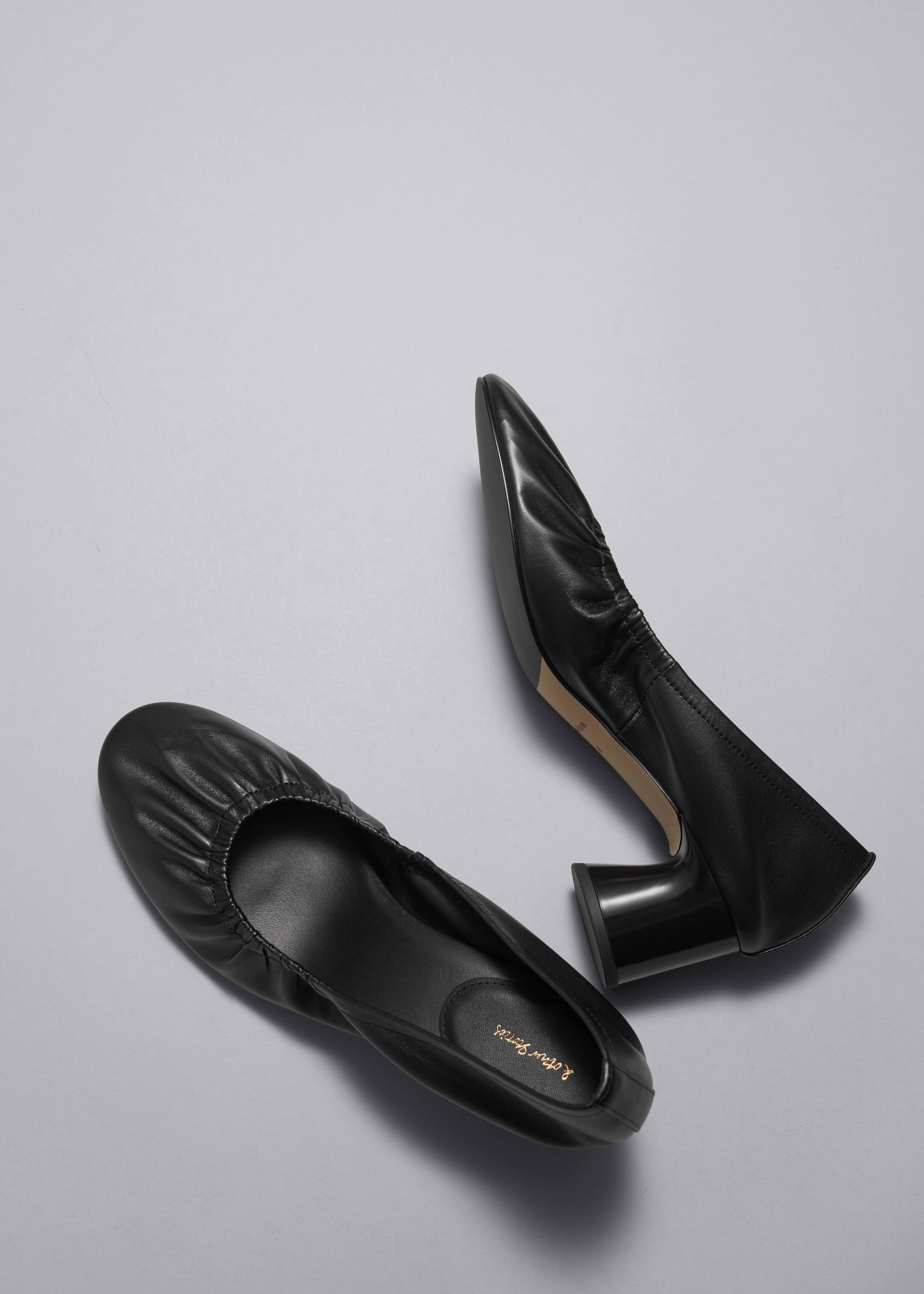 Se større billede: Bløde pumps med blokhæl - Sort - DAME | H&M DK 3