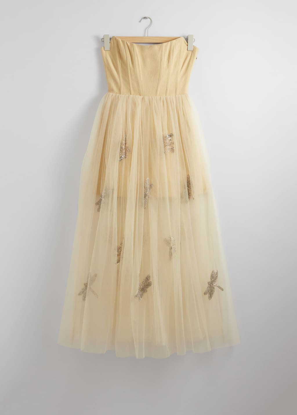 Robe longue transparente de style corset - Rouge foncé - Still Life