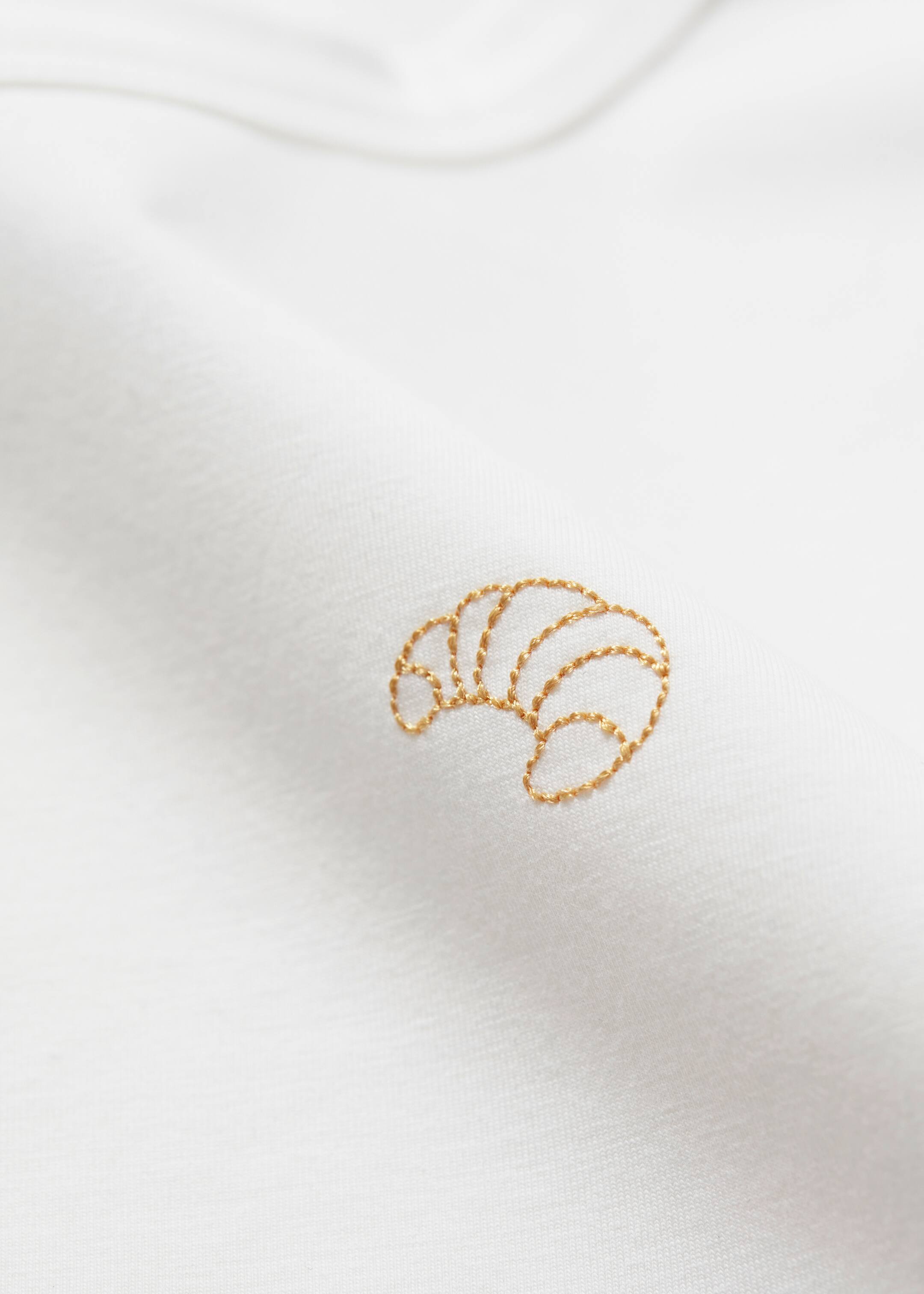 Vezi imaginea mai mare: Embroidery T-Shirt - Alb - FEMEI | H&M RO 6