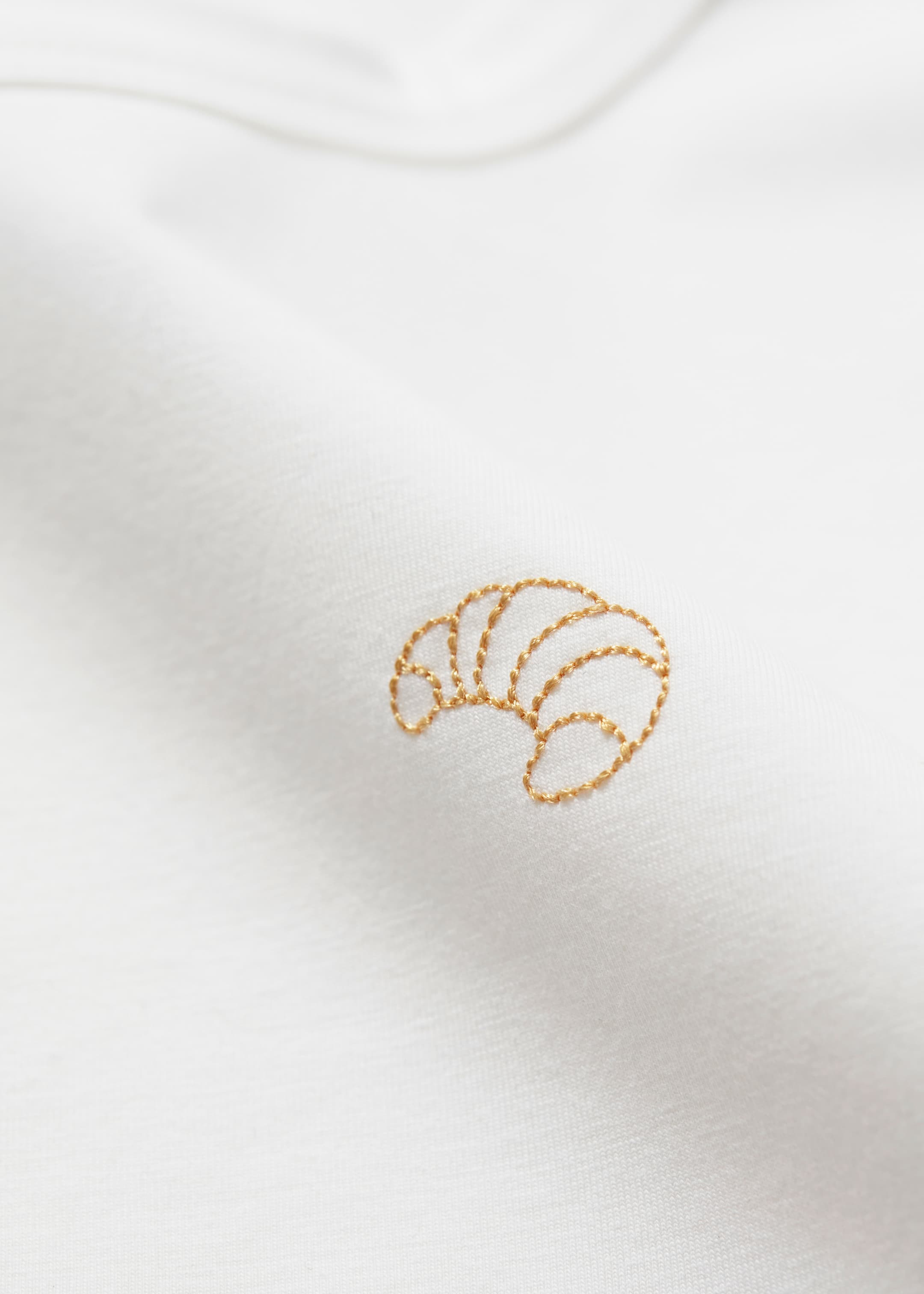 Agrandir l'image: T-shirt brodé - Blanc - FEMME | H&M FR 6