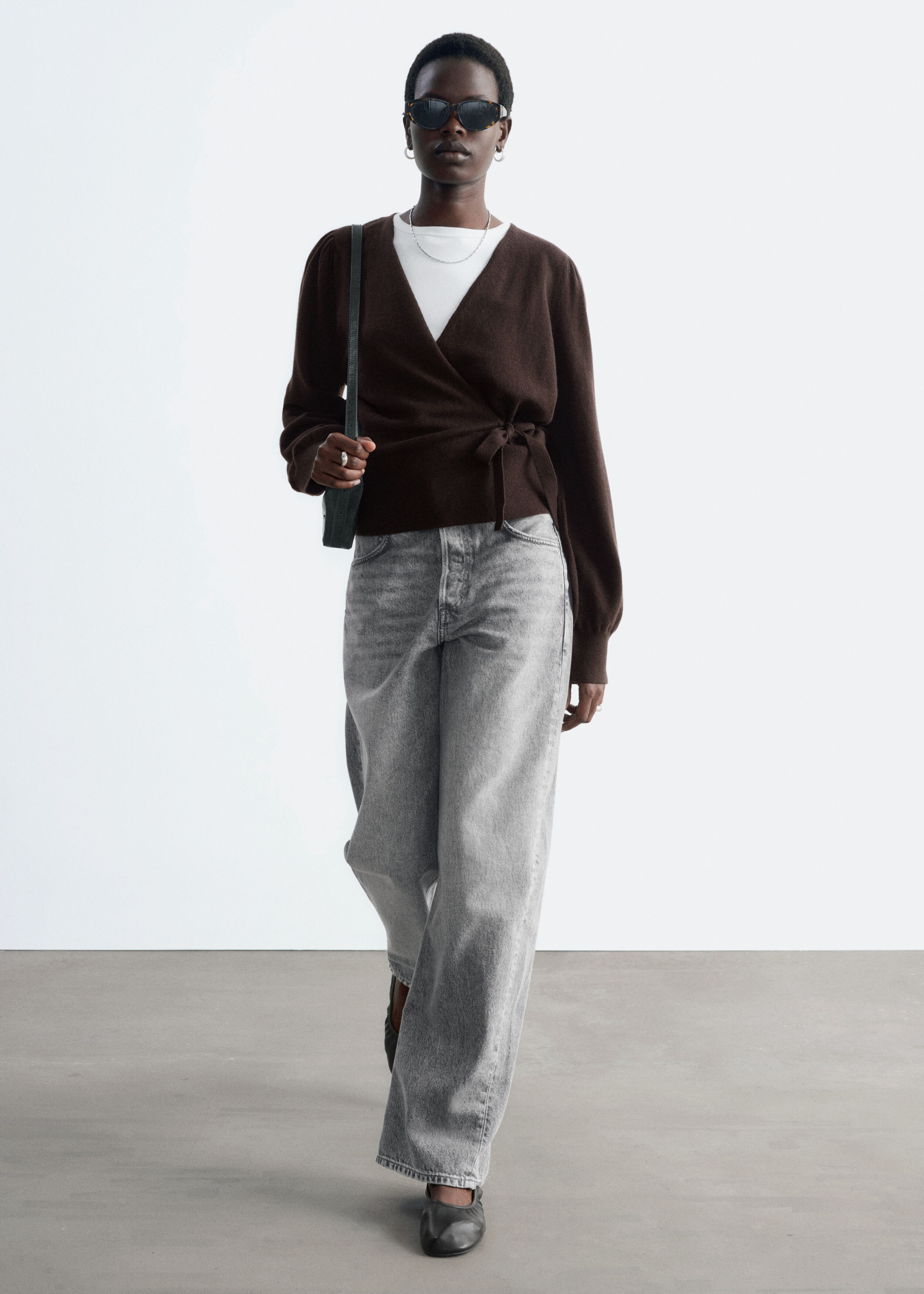 Merino Wool Wrap Cardigan by & Other Stories