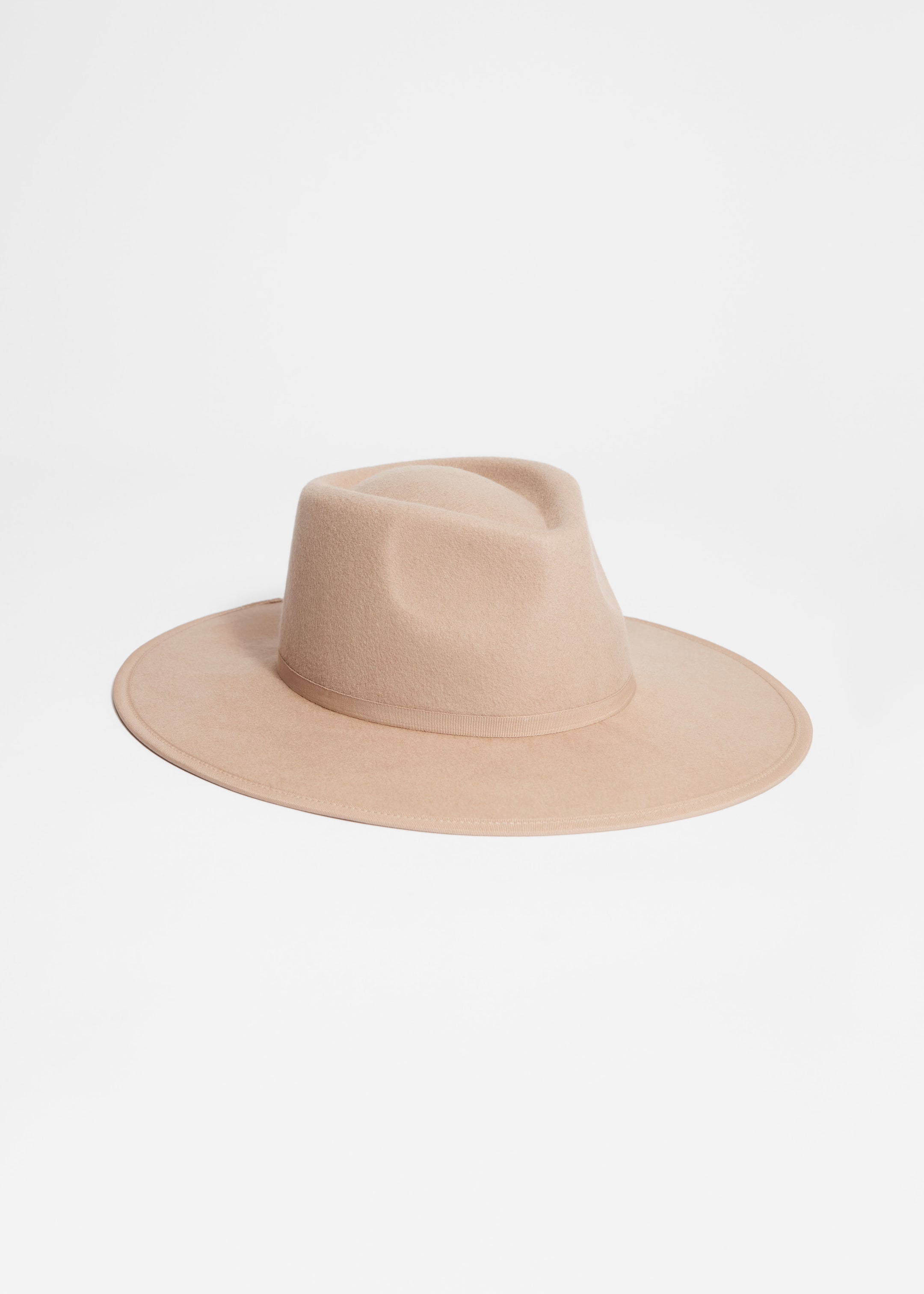View larger image: Fedora Felt Hat - Mole - Ladies | H&M GB 1