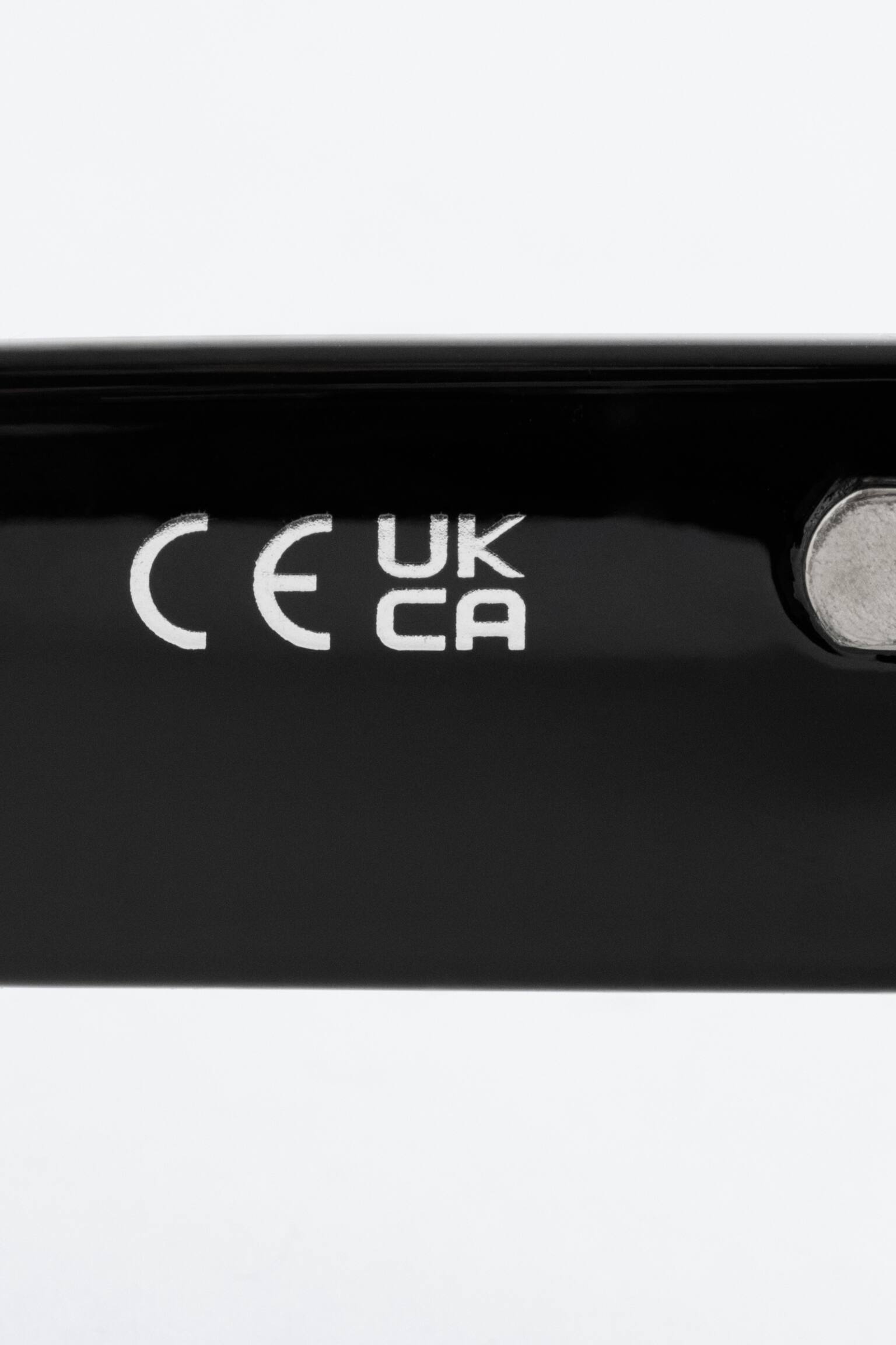 Lunettes de soleil oversize à monture ovale - Noir/Rose poudré/Gris - 6