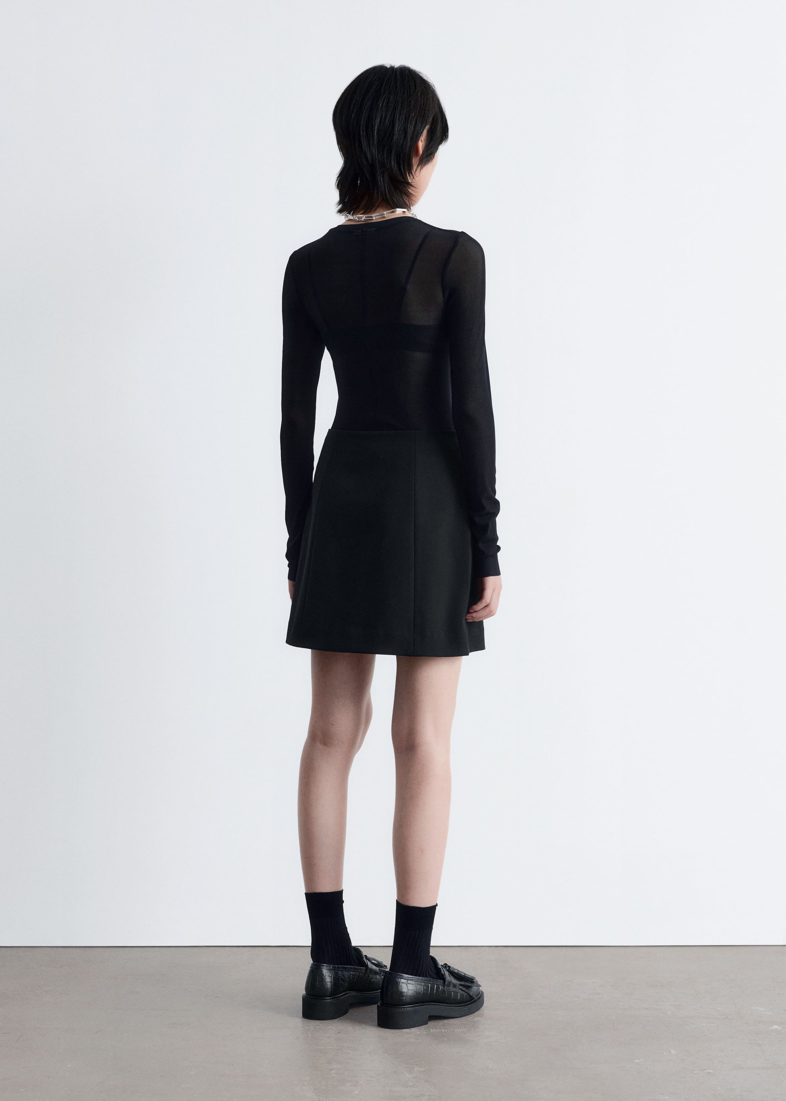 Image of Sheer Silk Top