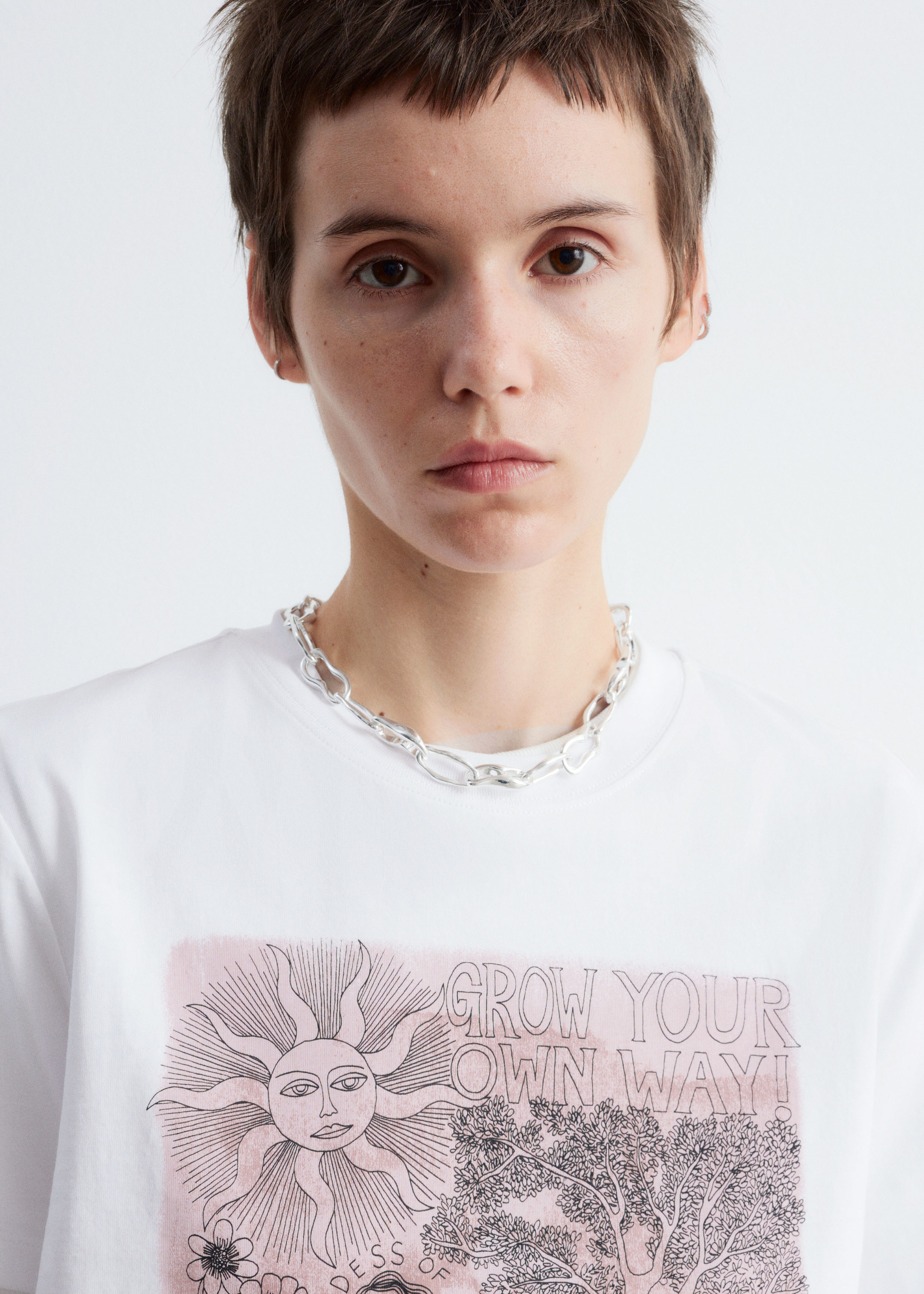 Image of T-shirt in cotone