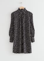 Heart Print Black
