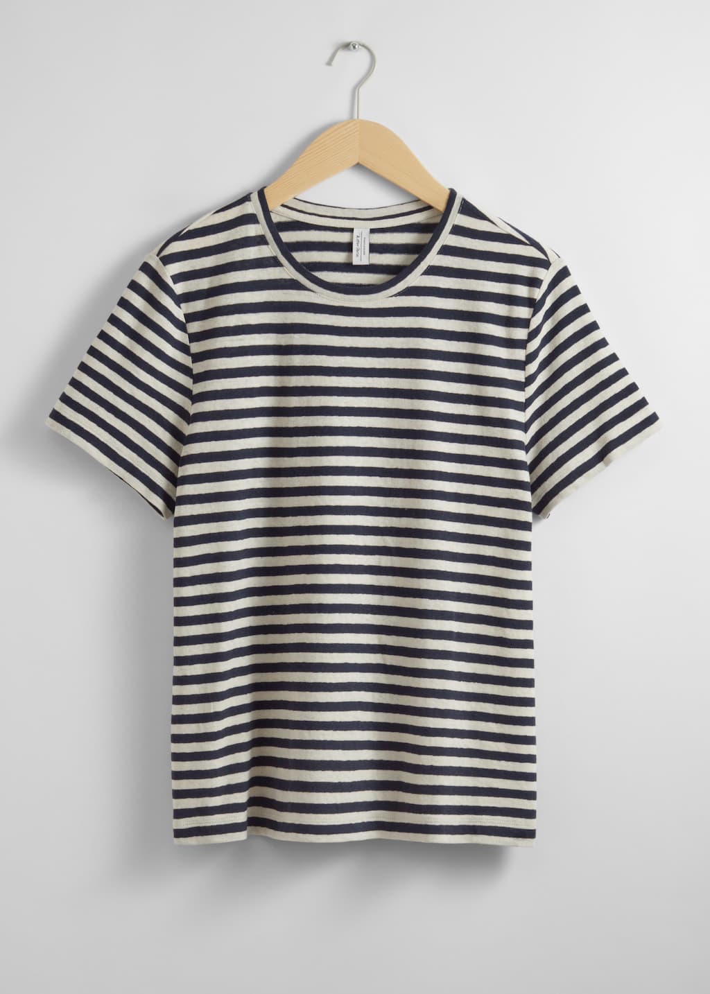 Linen-Blend T-Shirt