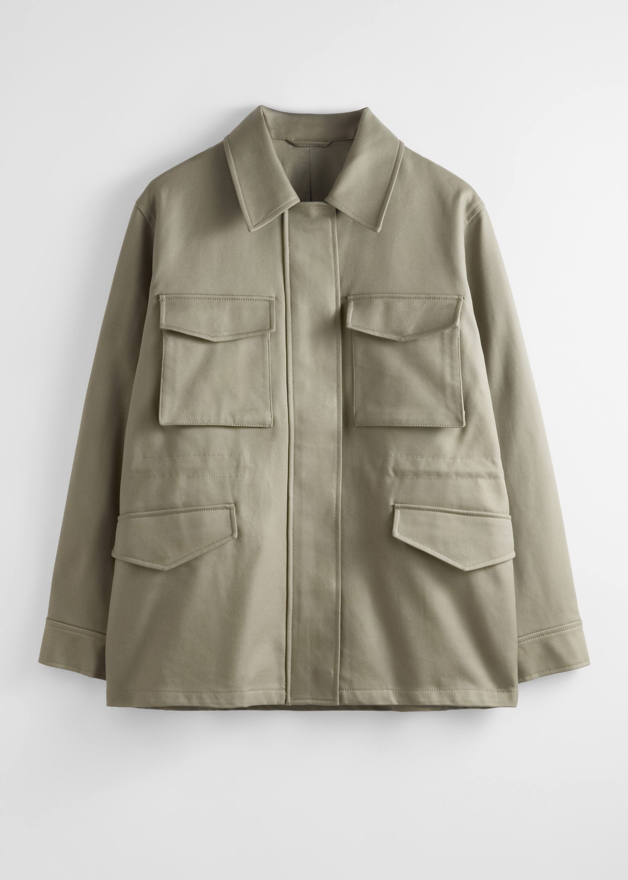 View larger image: Utility Jacket - Khaki - Ladies | H&M GB 1