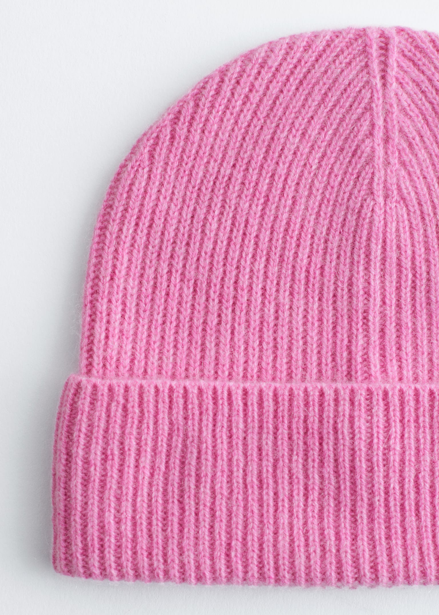 Kaszmirowa czapka - Różowy/Mole/Ciemnoszary/Mahoniowy/Jasnoniebieski/Czarny/Kremowy/Granatowy/Zielonkawy - 2