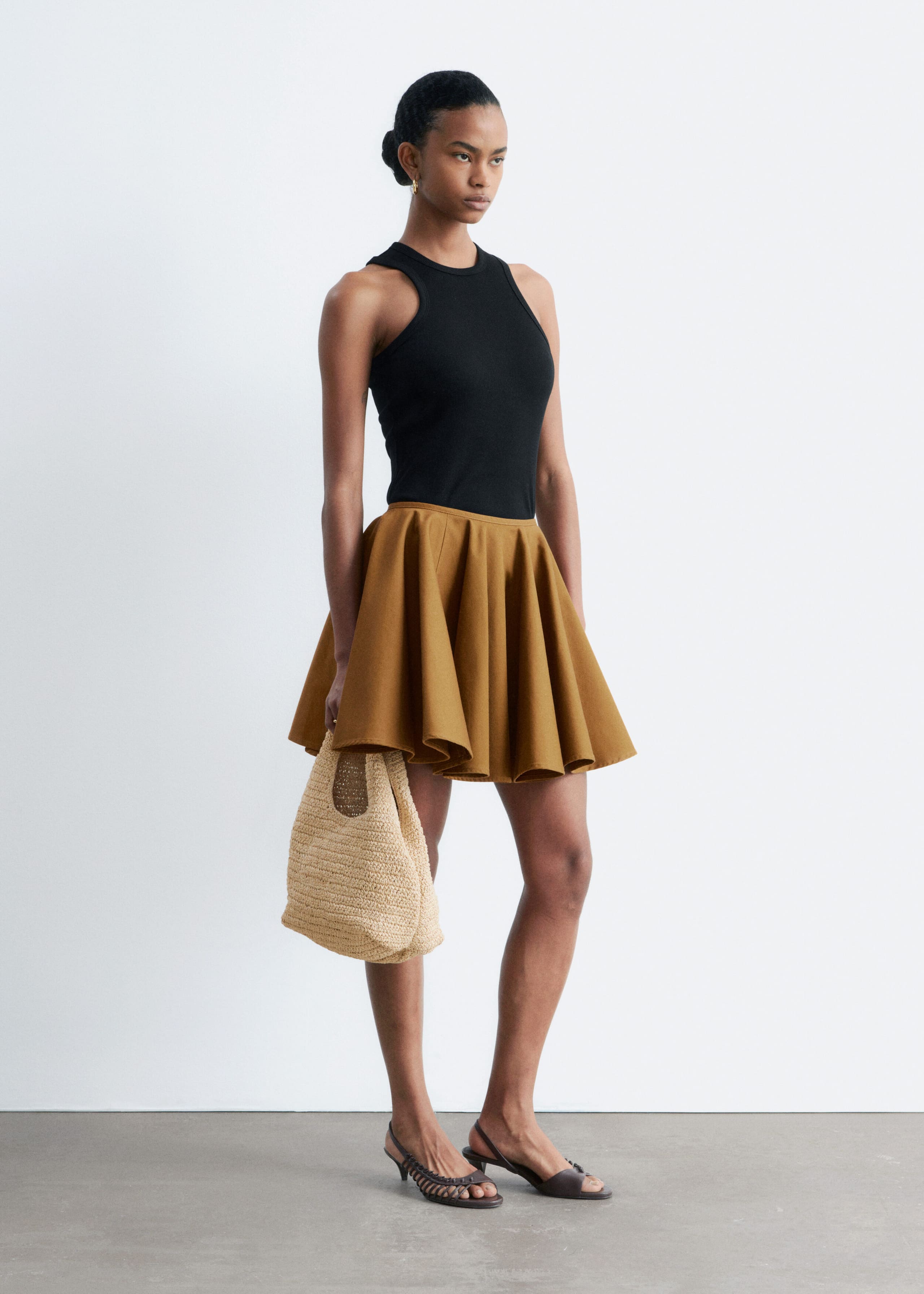 Image of Débardeur côtelé