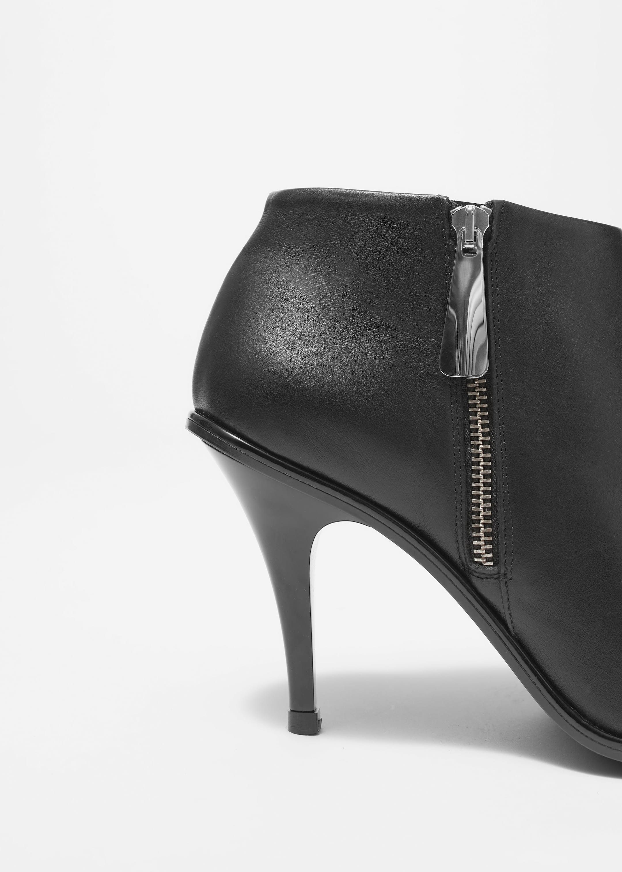 Grotere afbeelding bekijken: Enkellaarzen met vierkante neus - Zwart - DAMES | H&M NL 4