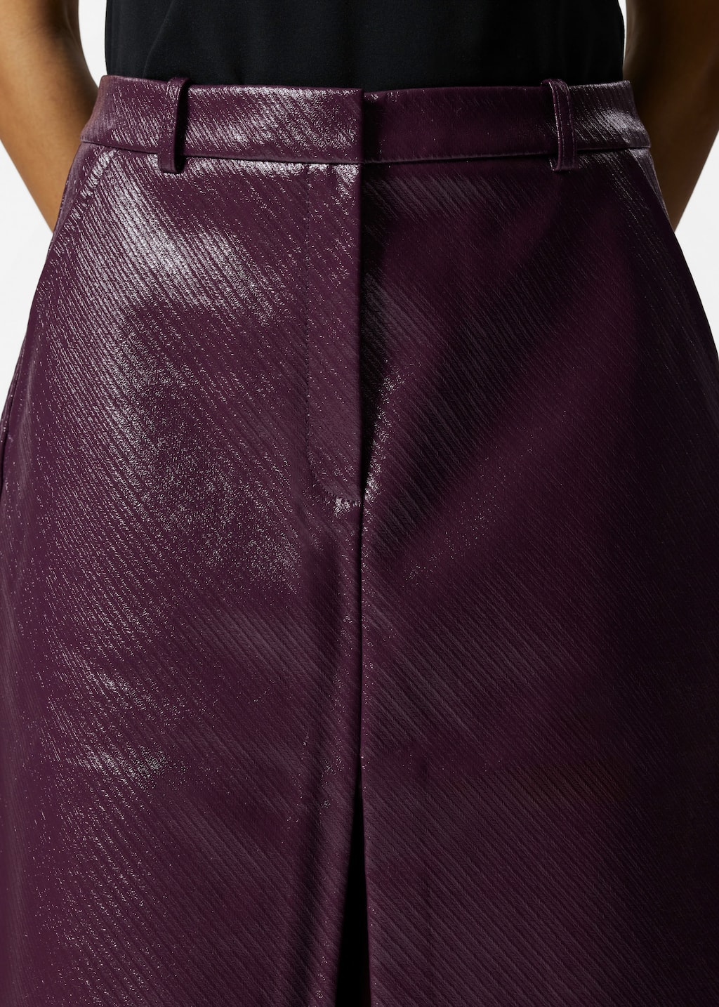 Image of Falda midi acampanada