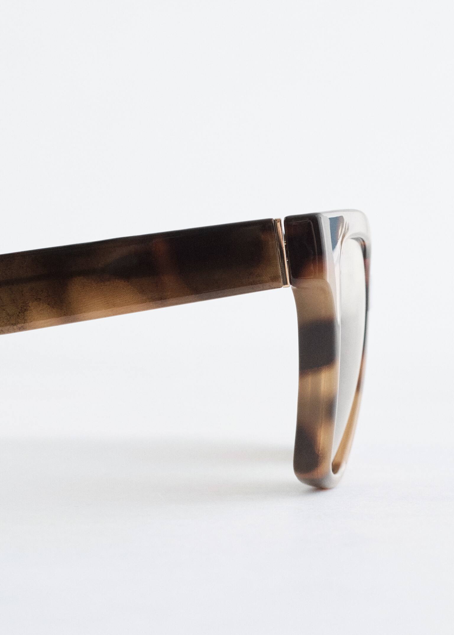 Cat Eye Sunglasses - Szylkretowy/Czarny - 4