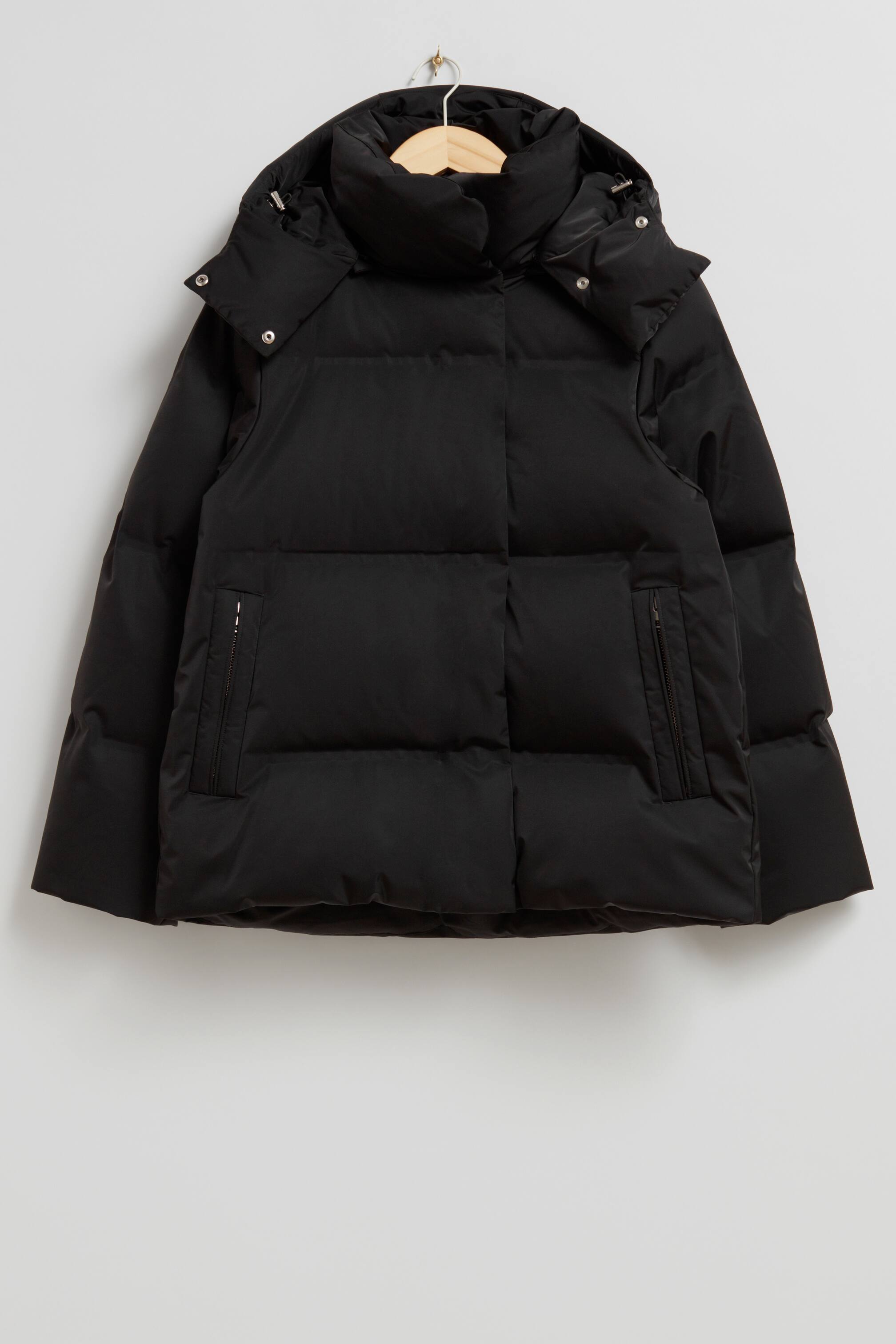 Se større billede: Polstret dunjakke - Sort - DAME | H&M DK 1