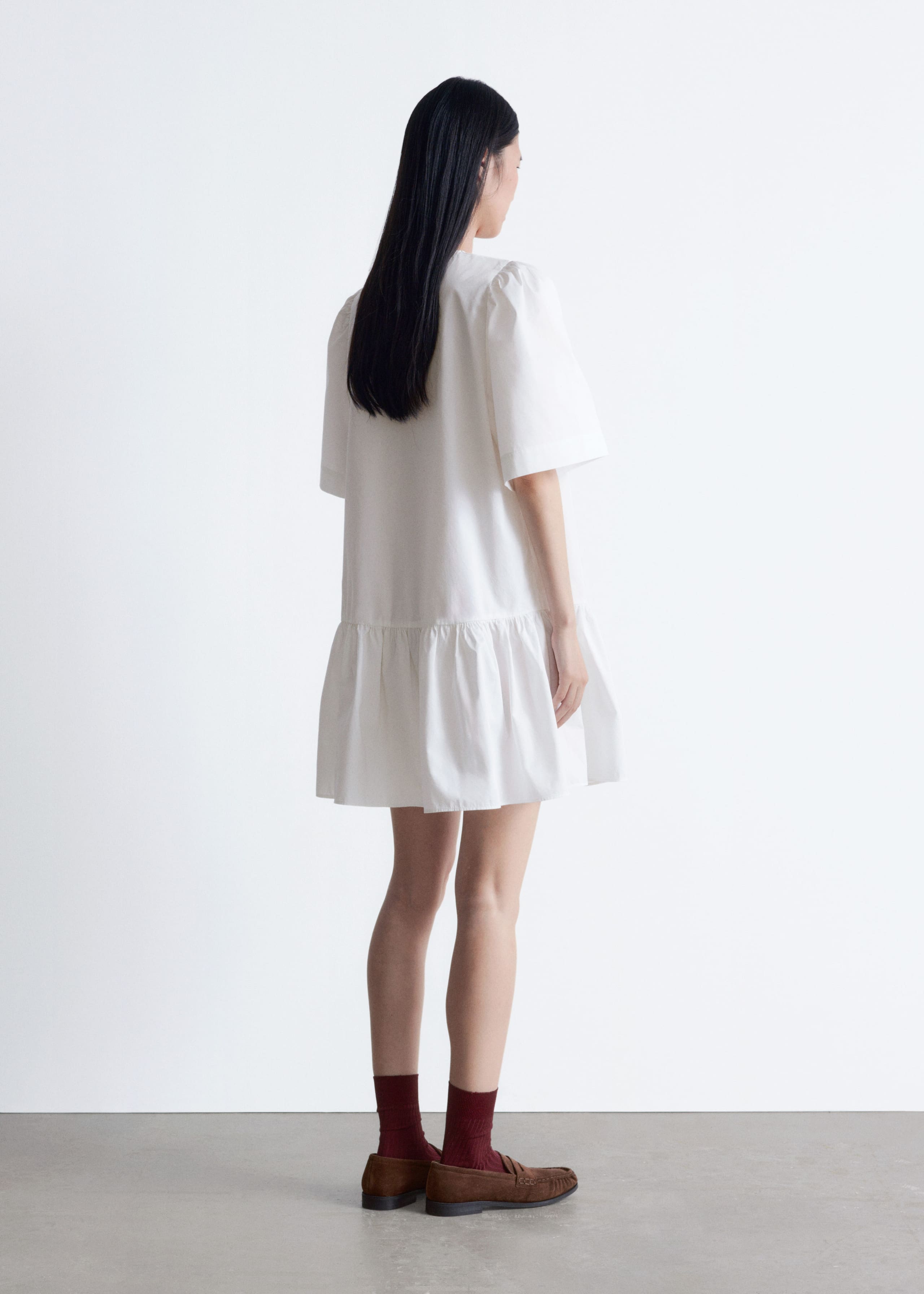 Image of Peplum Mini Dress