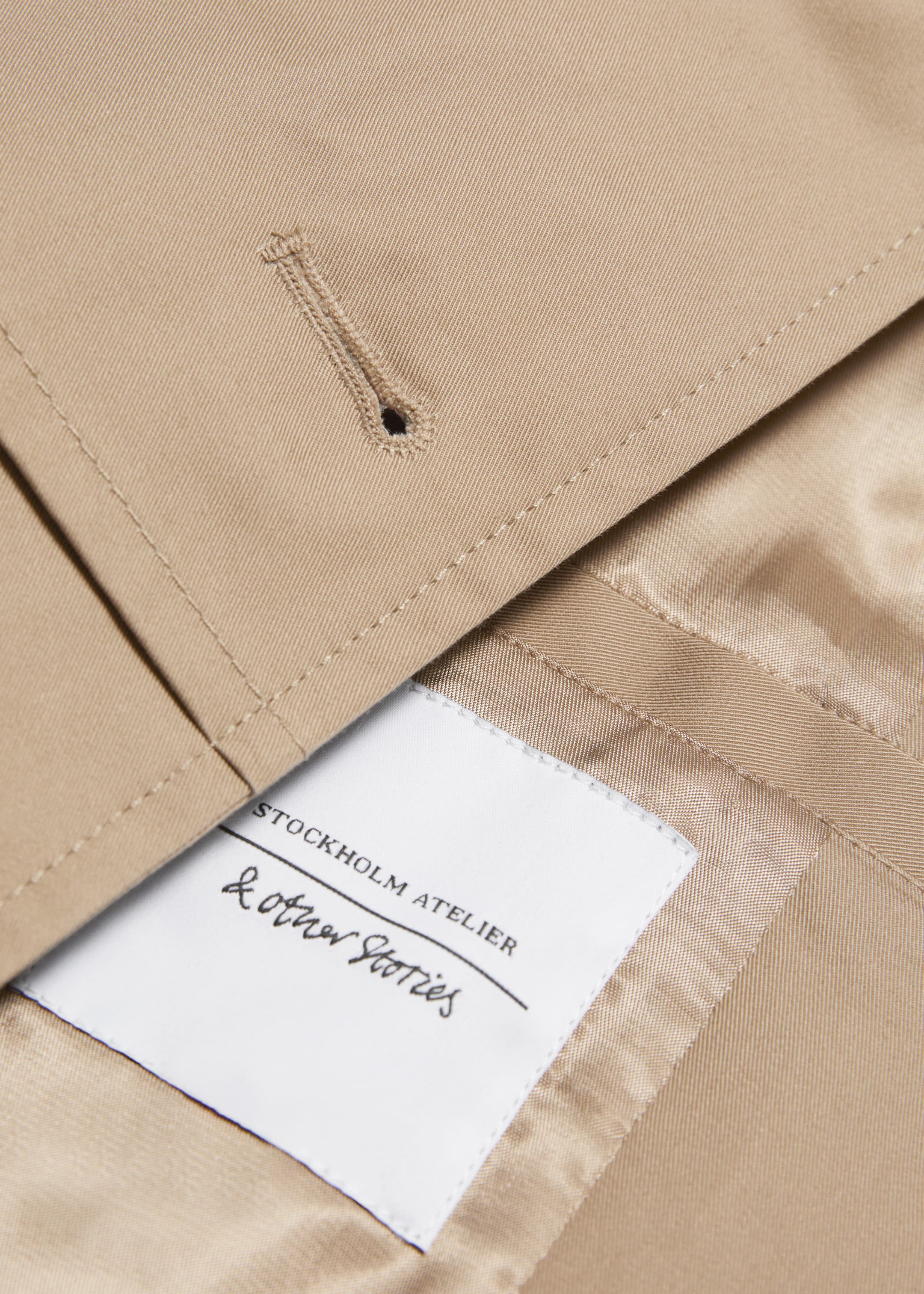 Ingrandisci l'immagine: Short Trench Coat Jacket - Beige - DONNA | H&M CH 4