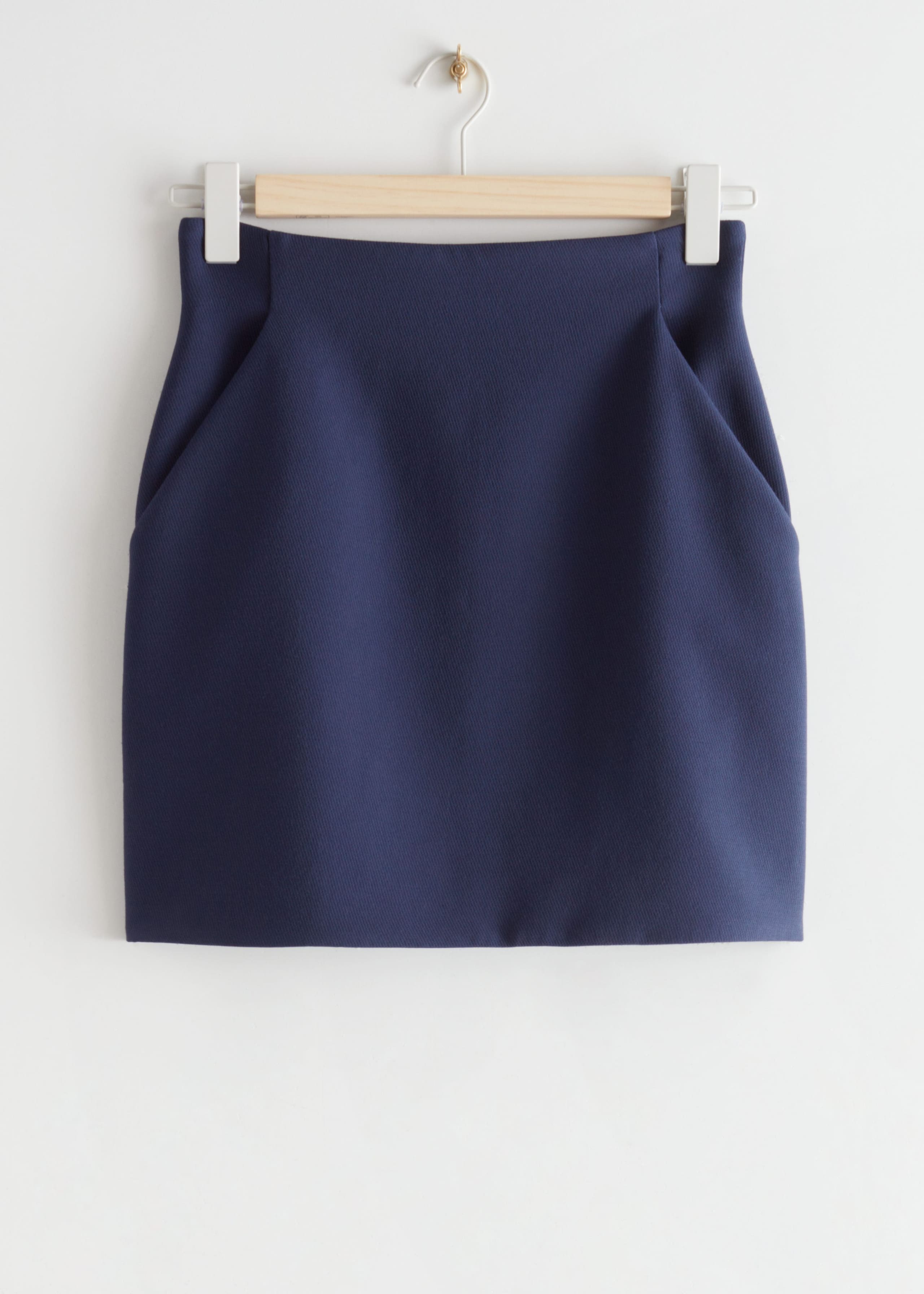 A-Line Mini Skirt - Black - Still Life